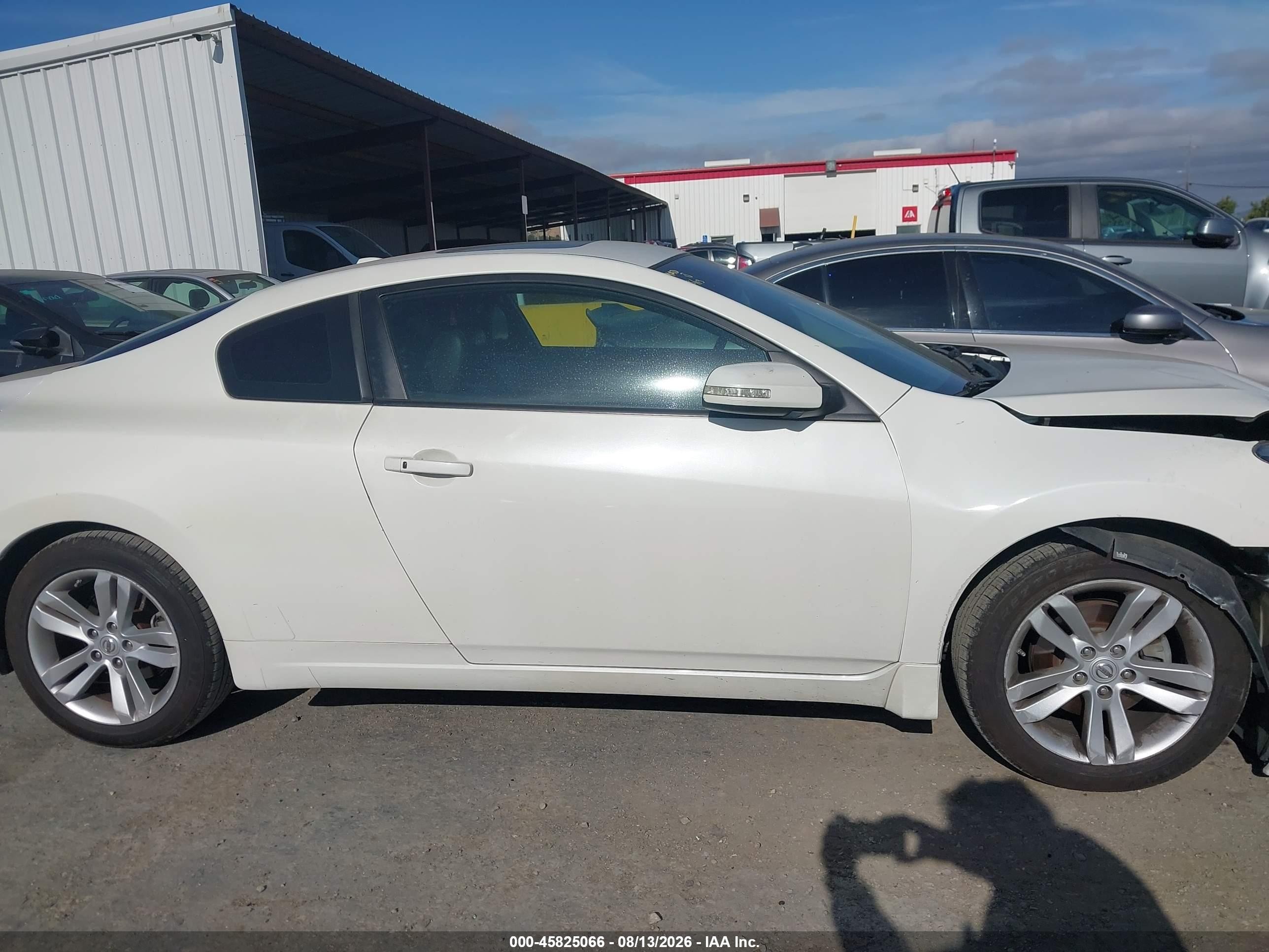 2012 Nissan Altima 2.5 S White vin: 1N4AL2EP7CC117547