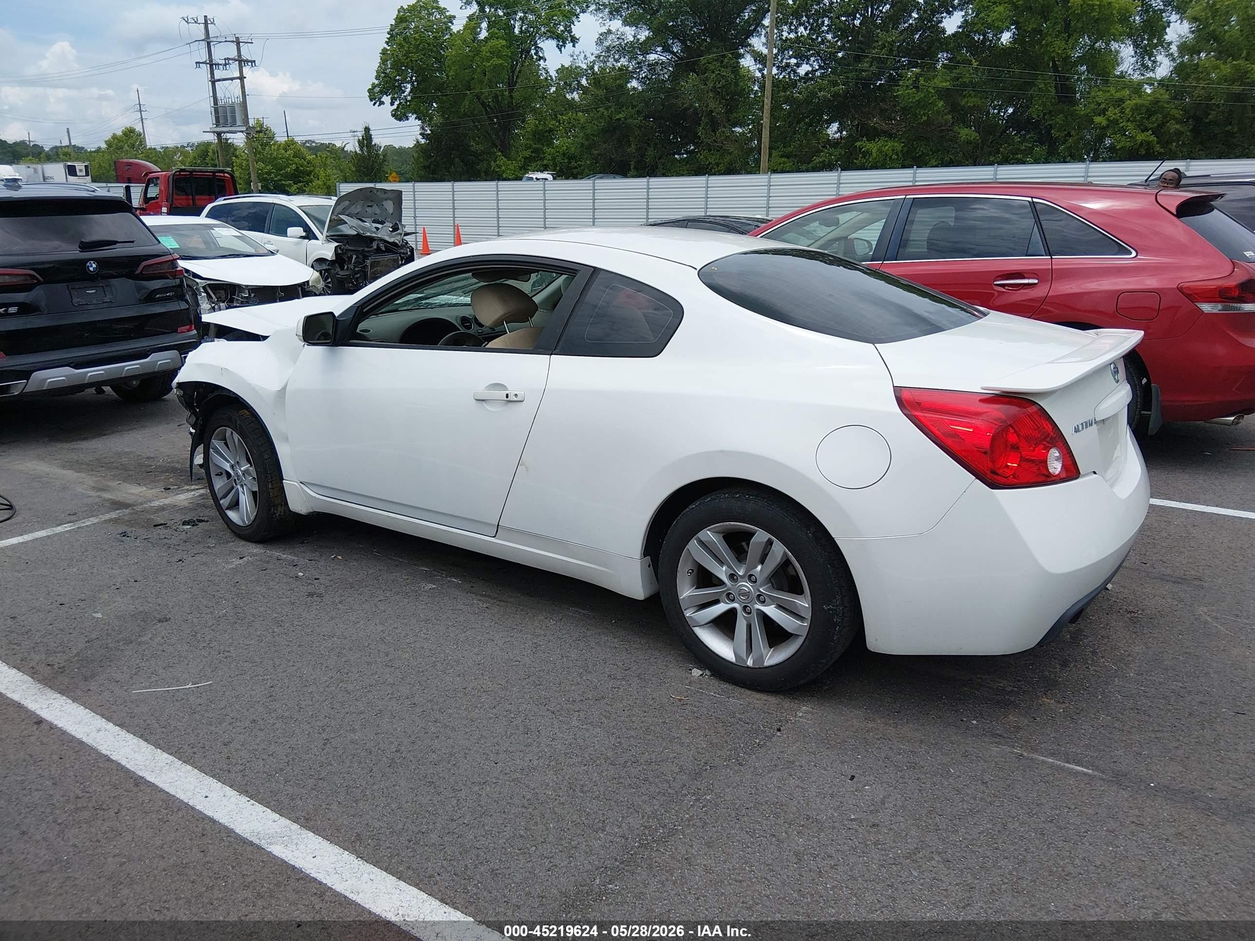 2012 Nissan Altima 2.5 S White vin: 1N4AL2EP7CC263351