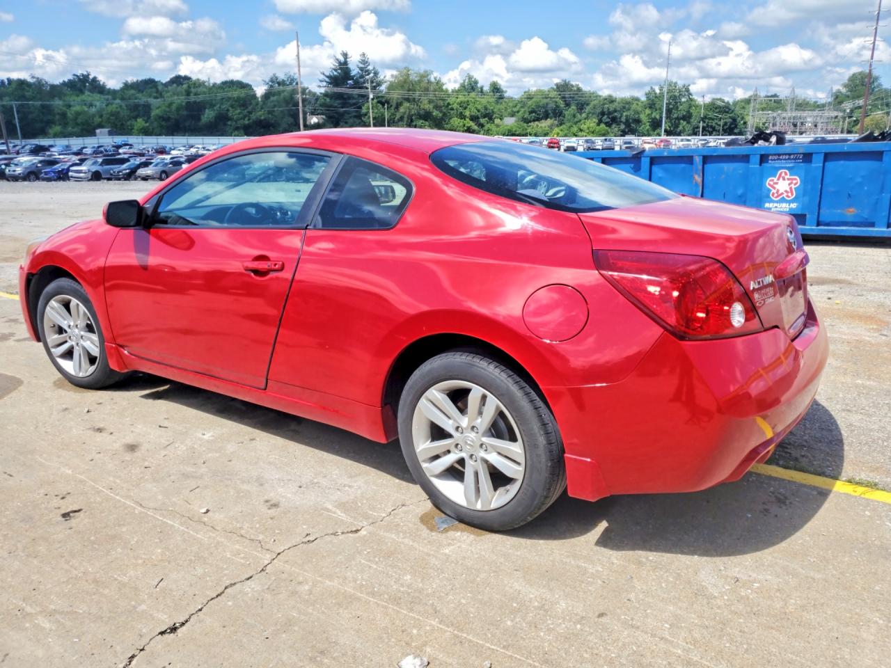 2011 Nissan Altima S Red vin: 1N4AL2EP8BC107530