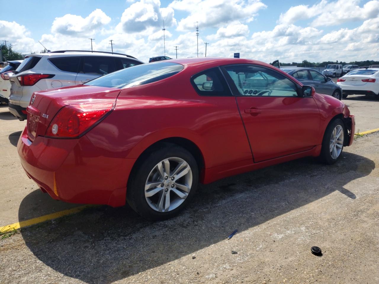 2011 Nissan Altima S Red vin: 1N4AL2EP8BC107530