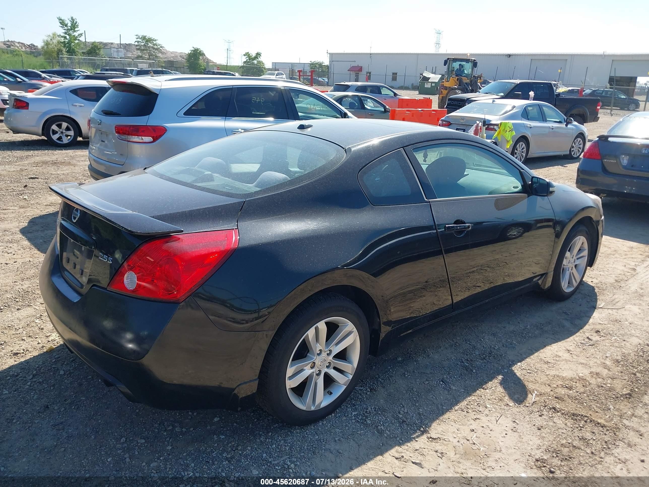 2012 Nissan Altima 2.5 S Black vin: 1N4AL2EP8CC132462