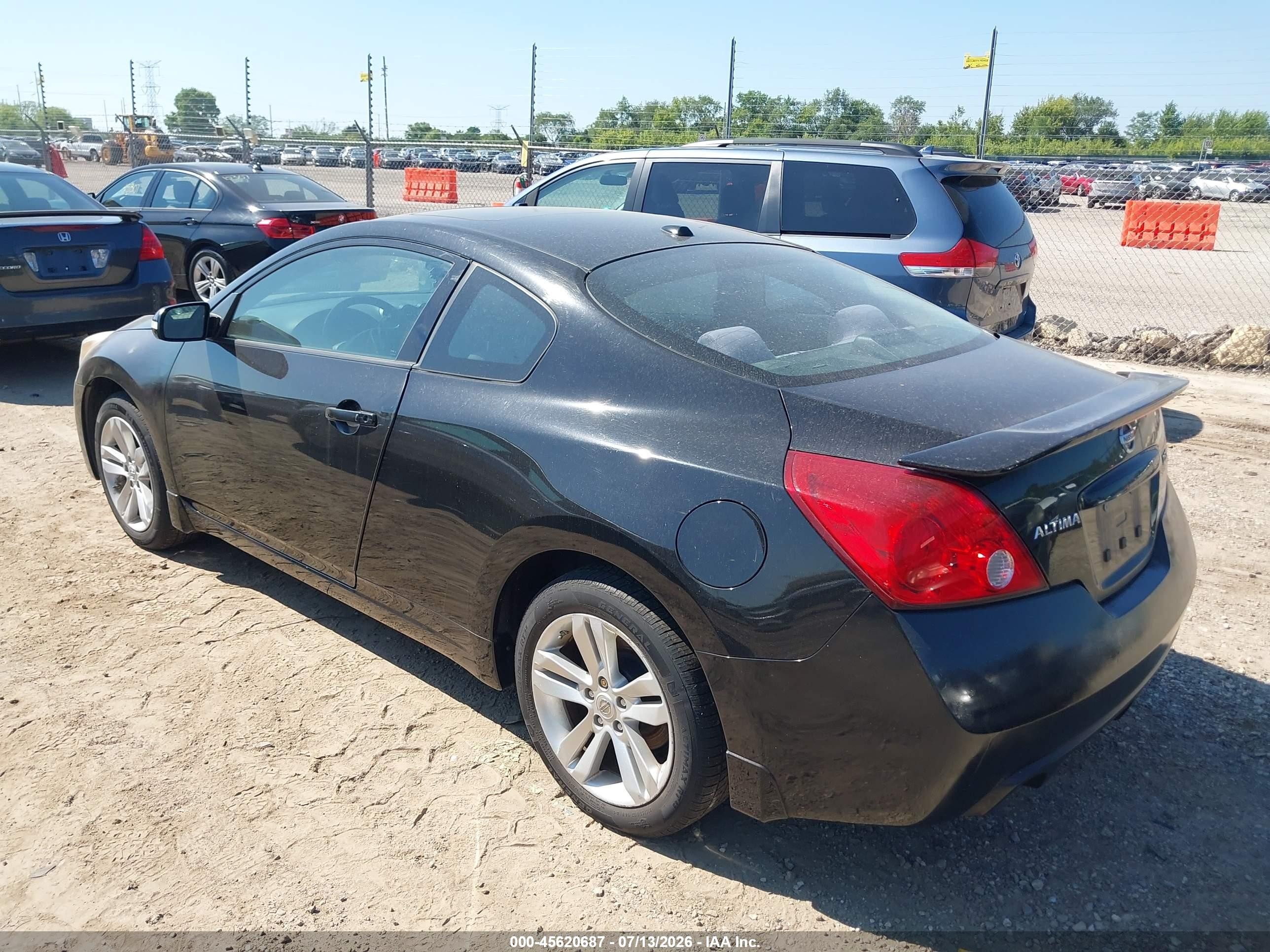 2012 Nissan Altima 2.5 S Black vin: 1N4AL2EP8CC132462