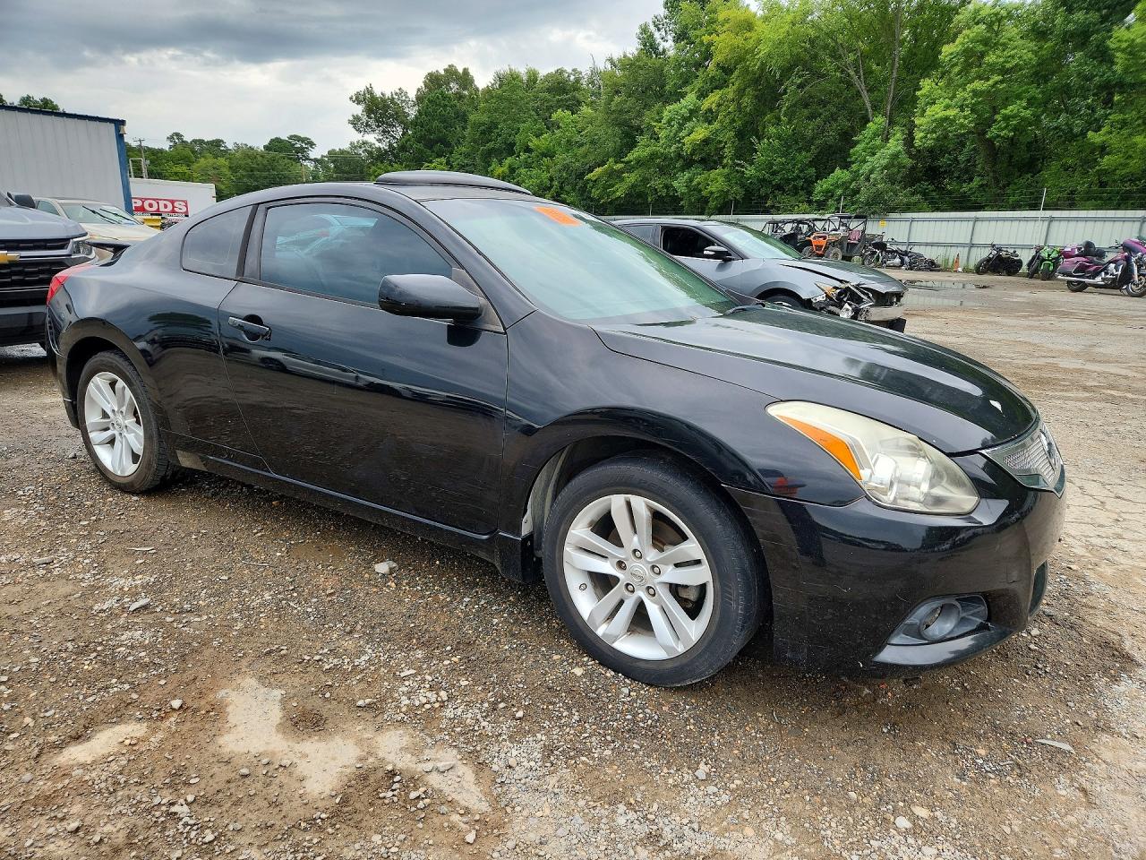 2012 Nissan Altima S Black vin: 1N4AL2EP8CC181841