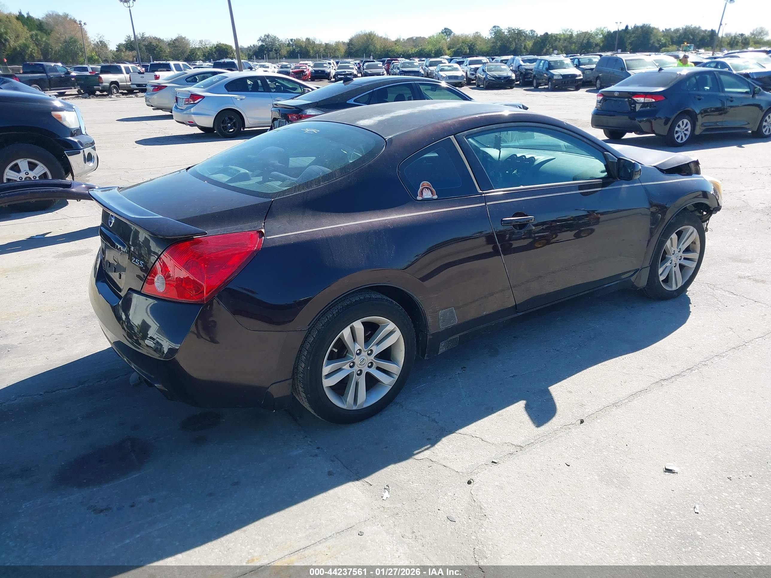 2012 Nissan Altima 2.5 S Purple vin: 1N4AL2EP8CC231329