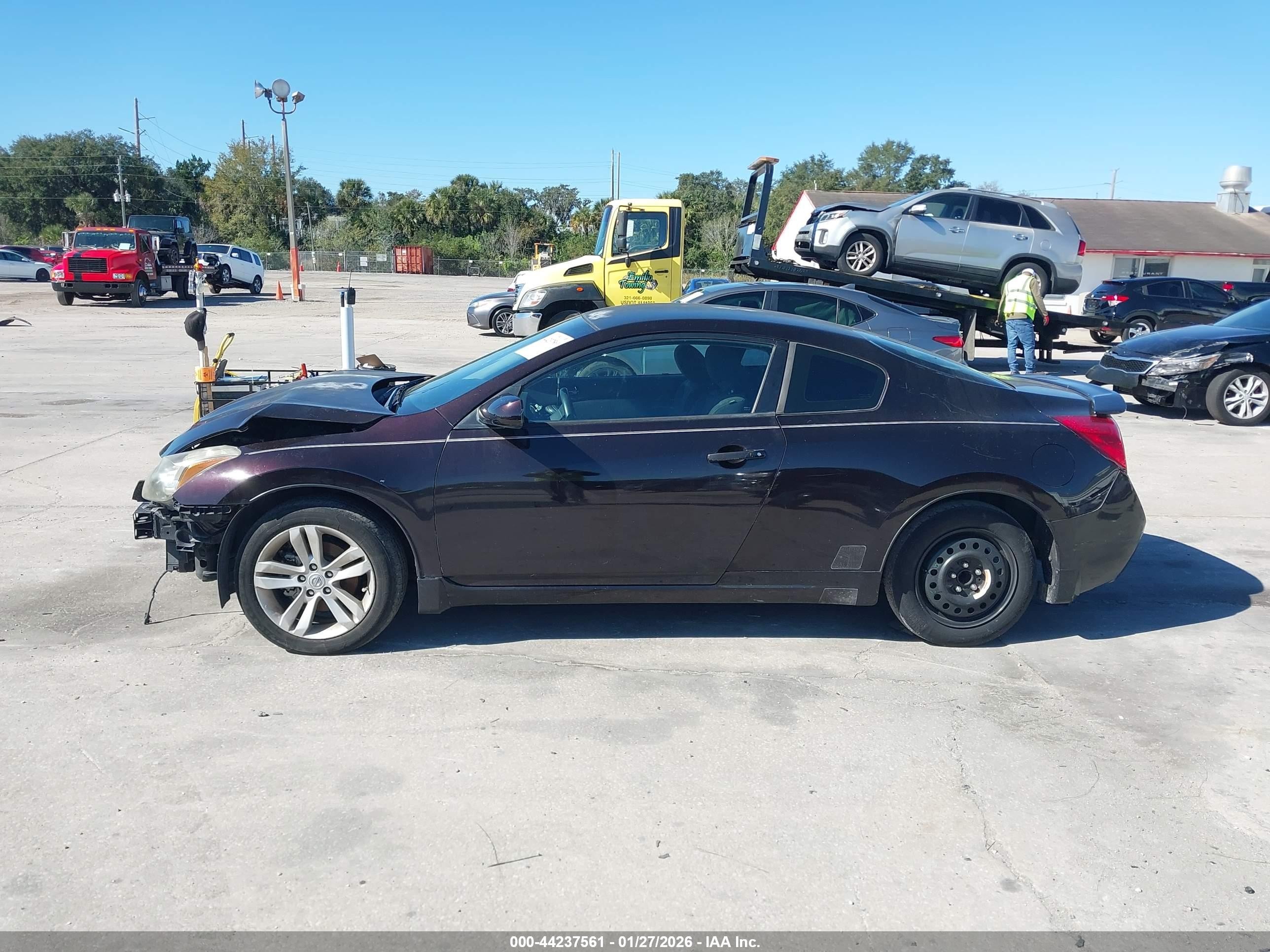 2012 Nissan Altima 2.5 S Purple vin: 1N4AL2EP8CC231329