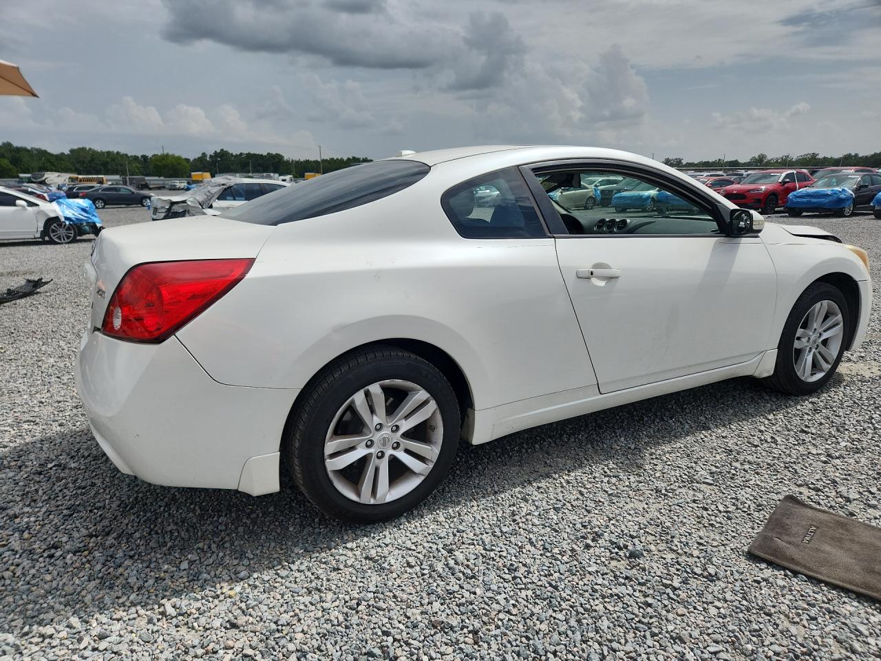 2012 Nissan Altima S White vin: 1N4AL2EP8CC262712