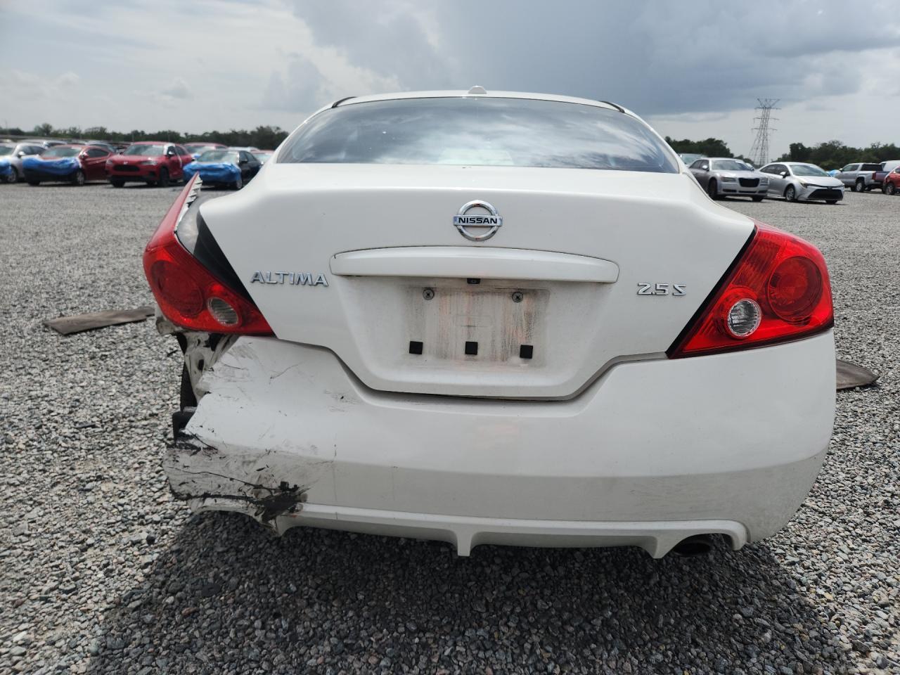2012 Nissan Altima S White vin: 1N4AL2EP8CC262712