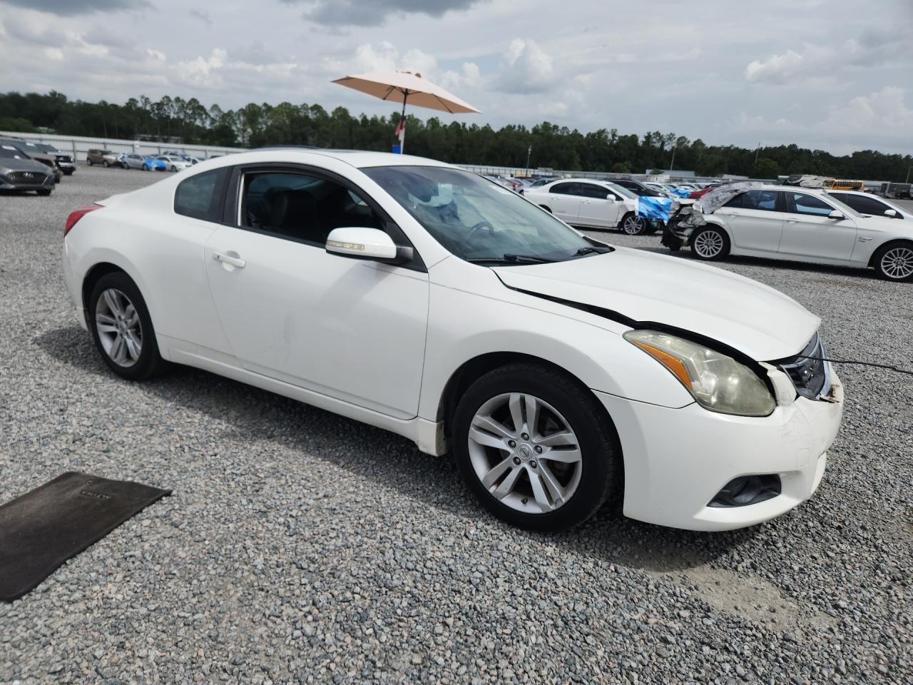 2012 Nissan Altima S White vin: 1N4AL2EP8CC262712