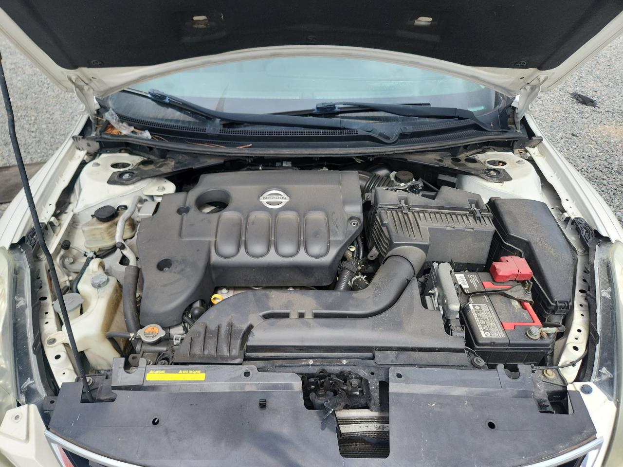 2012 Nissan Altima S White vin: 1N4AL2EP8CC262712