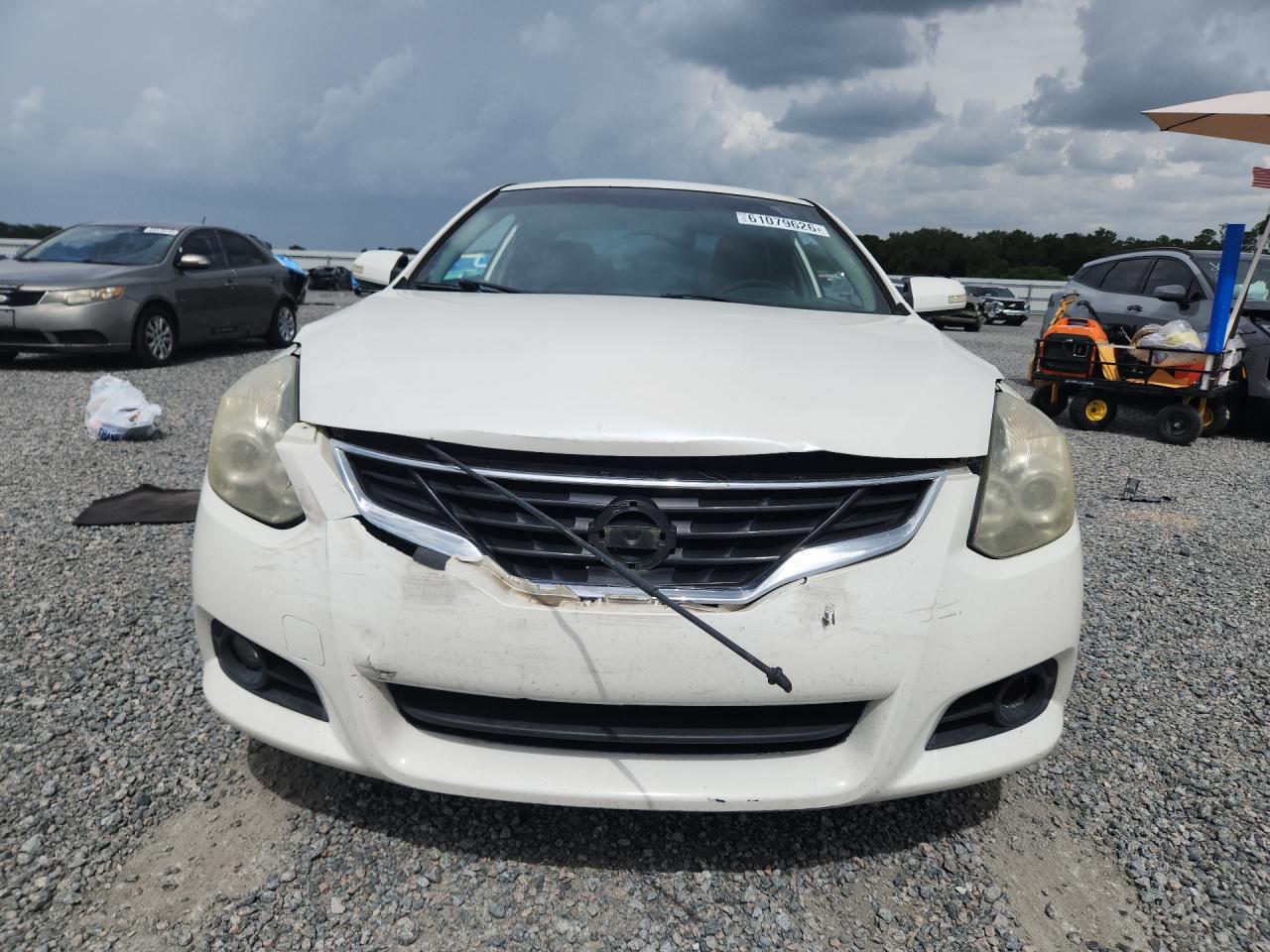 2012 Nissan Altima S White vin: 1N4AL2EP8CC262712