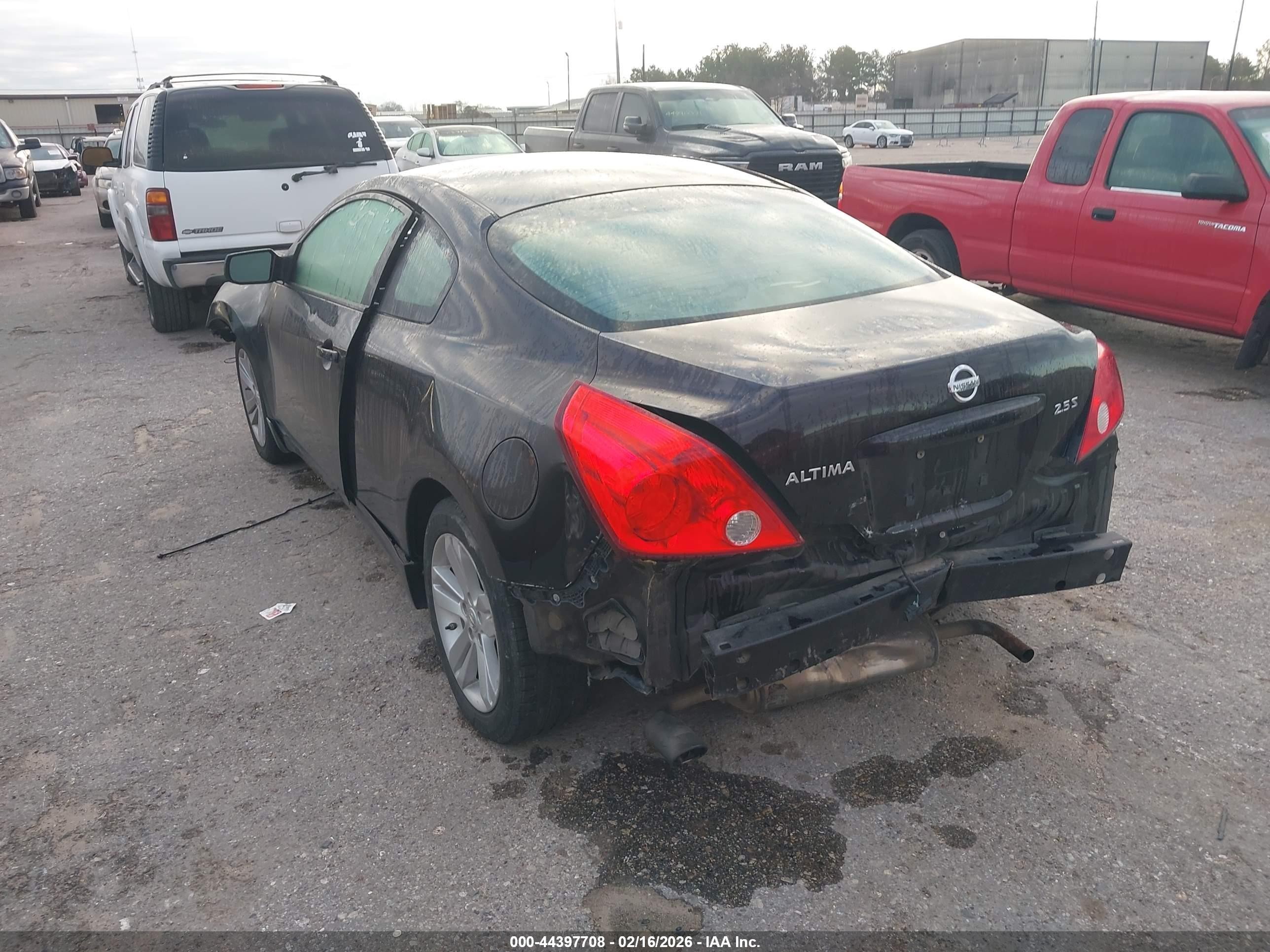 2012 Nissan Altima 2.5 S Black vin: 1N4AL2EP8CC263049