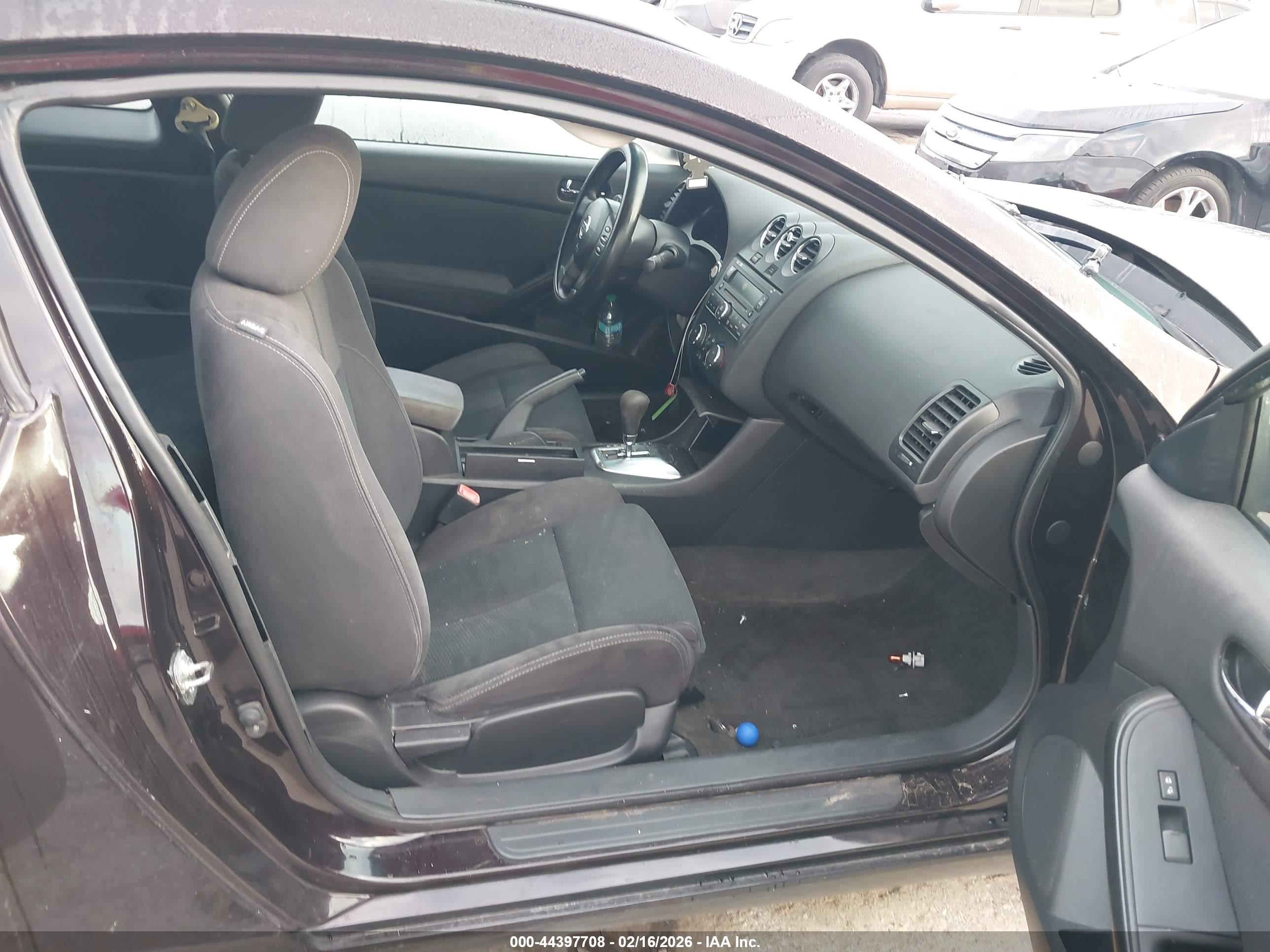 2012 Nissan Altima 2.5 S Black vin: 1N4AL2EP8CC263049