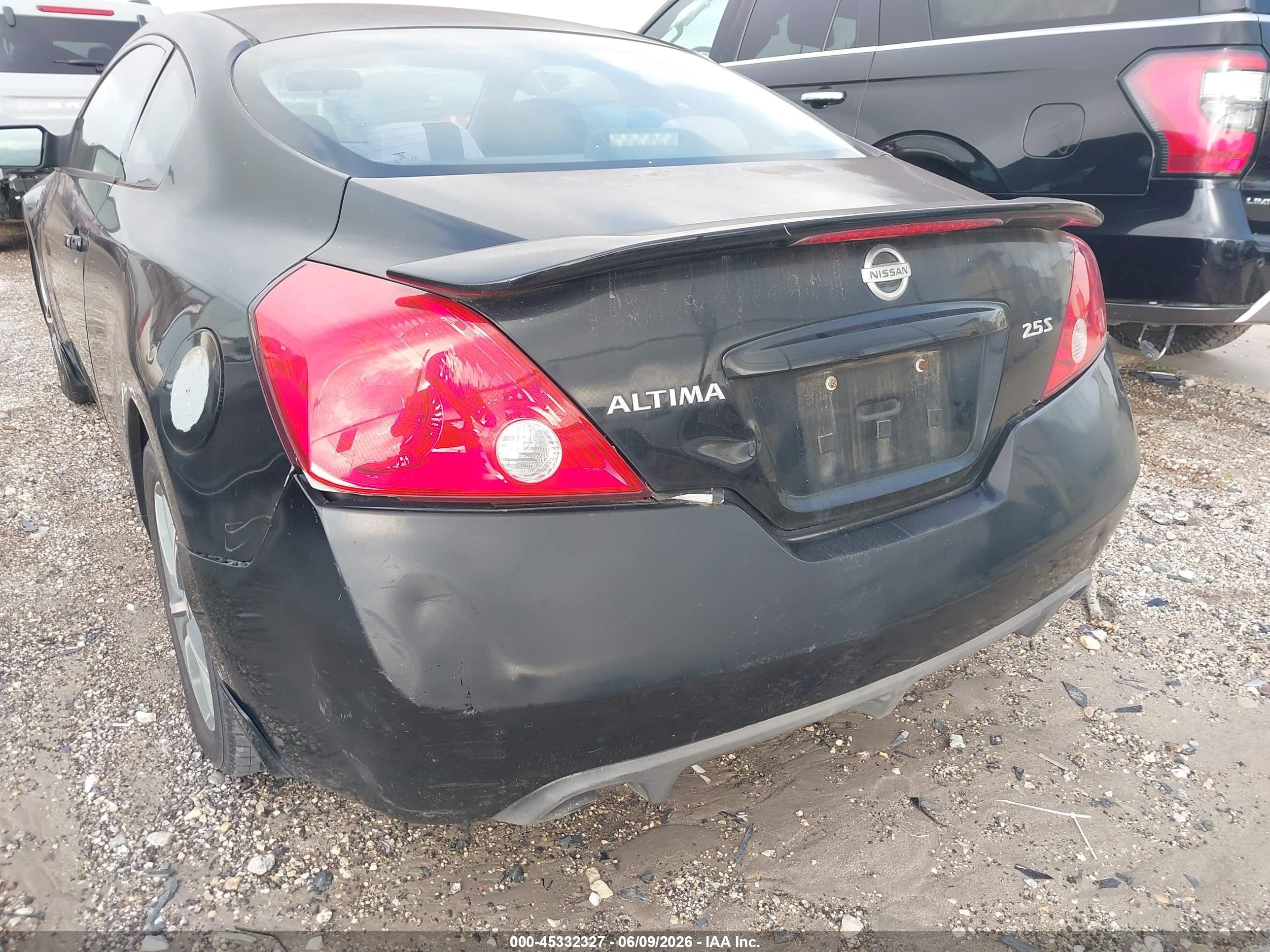2013 Nissan Altima 2.5 S Black vin: 1N4AL2EP8DC158951