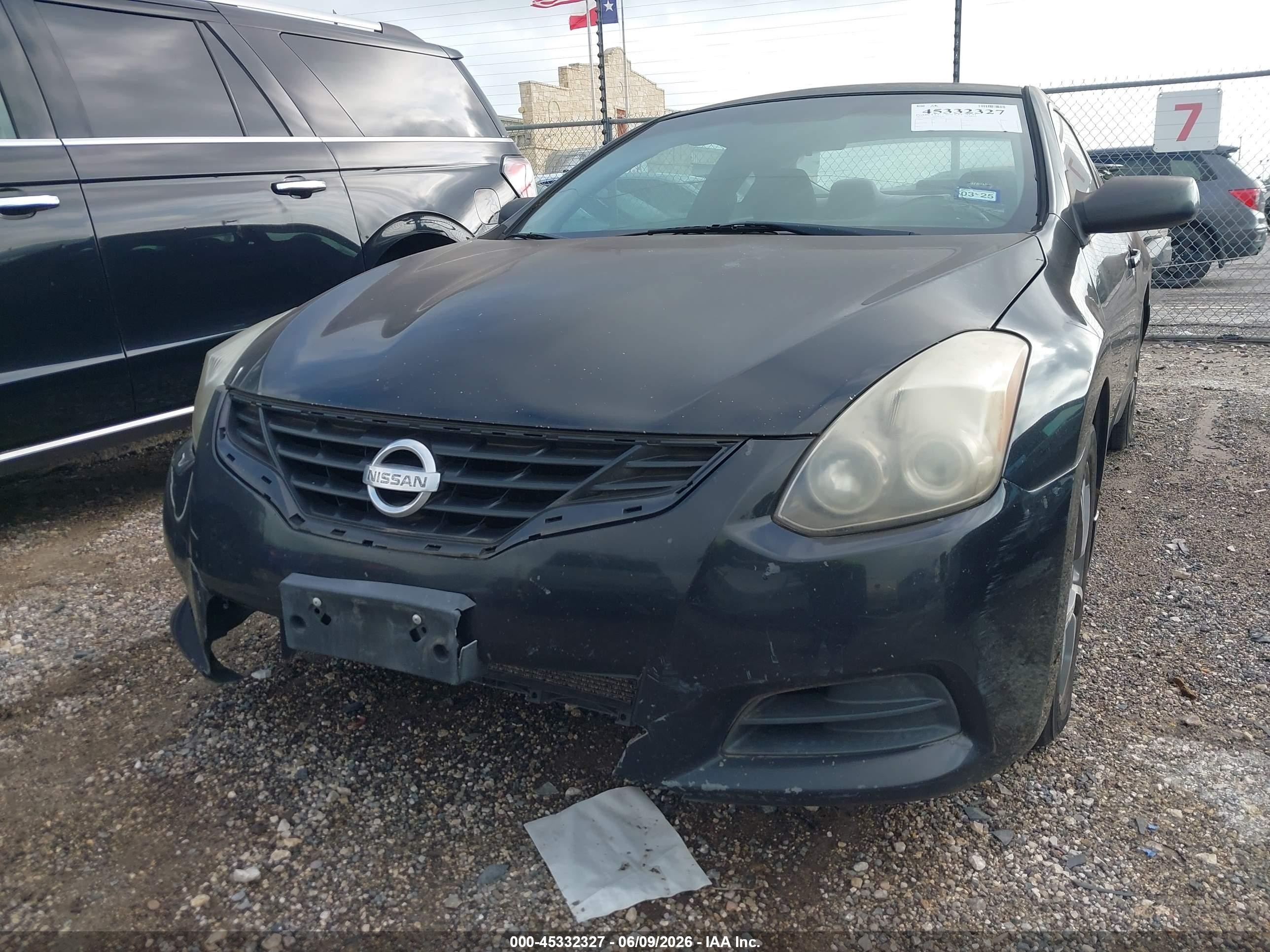 2013 Nissan Altima 2.5 S Black vin: 1N4AL2EP8DC158951
