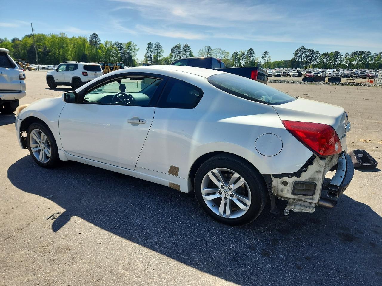 2013 Nissan Altima 2.5 S White vin: 1N4AL2EP8DC178097