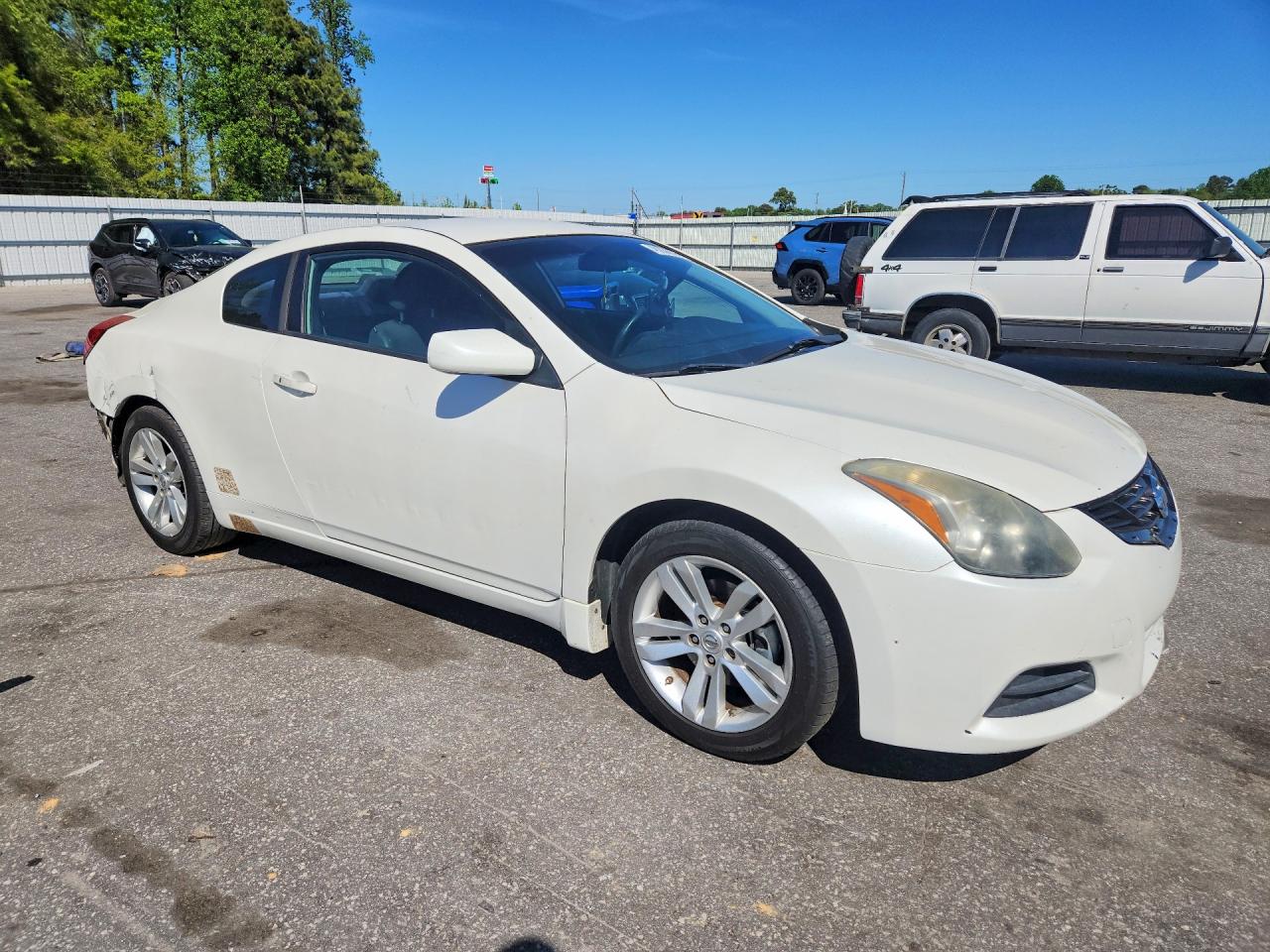 2013 Nissan Altima 2.5 S White vin: 1N4AL2EP8DC178097