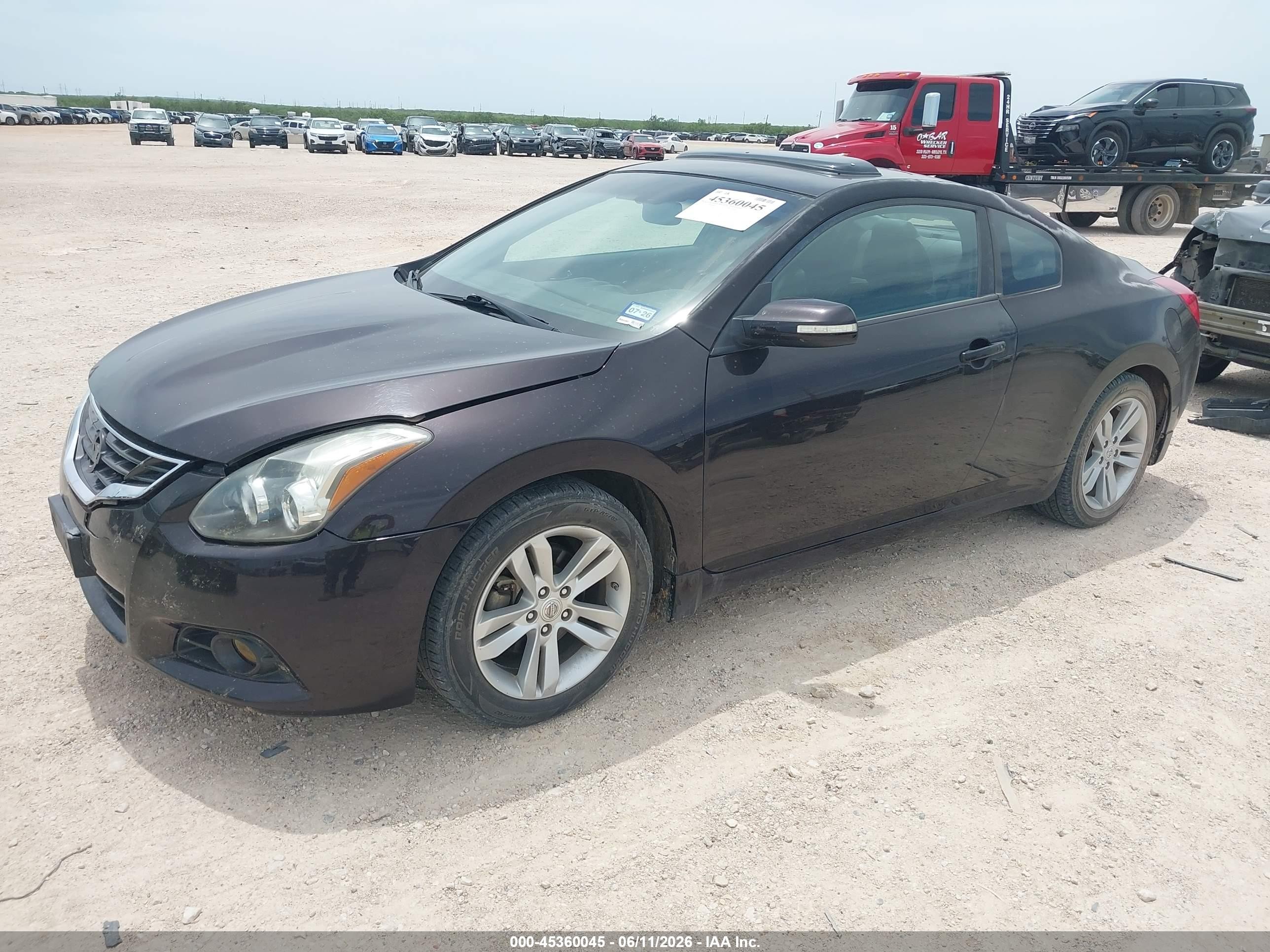 2010 Nissan Altima 2.5 S Black vin: 1N4AL2EP9AC122729