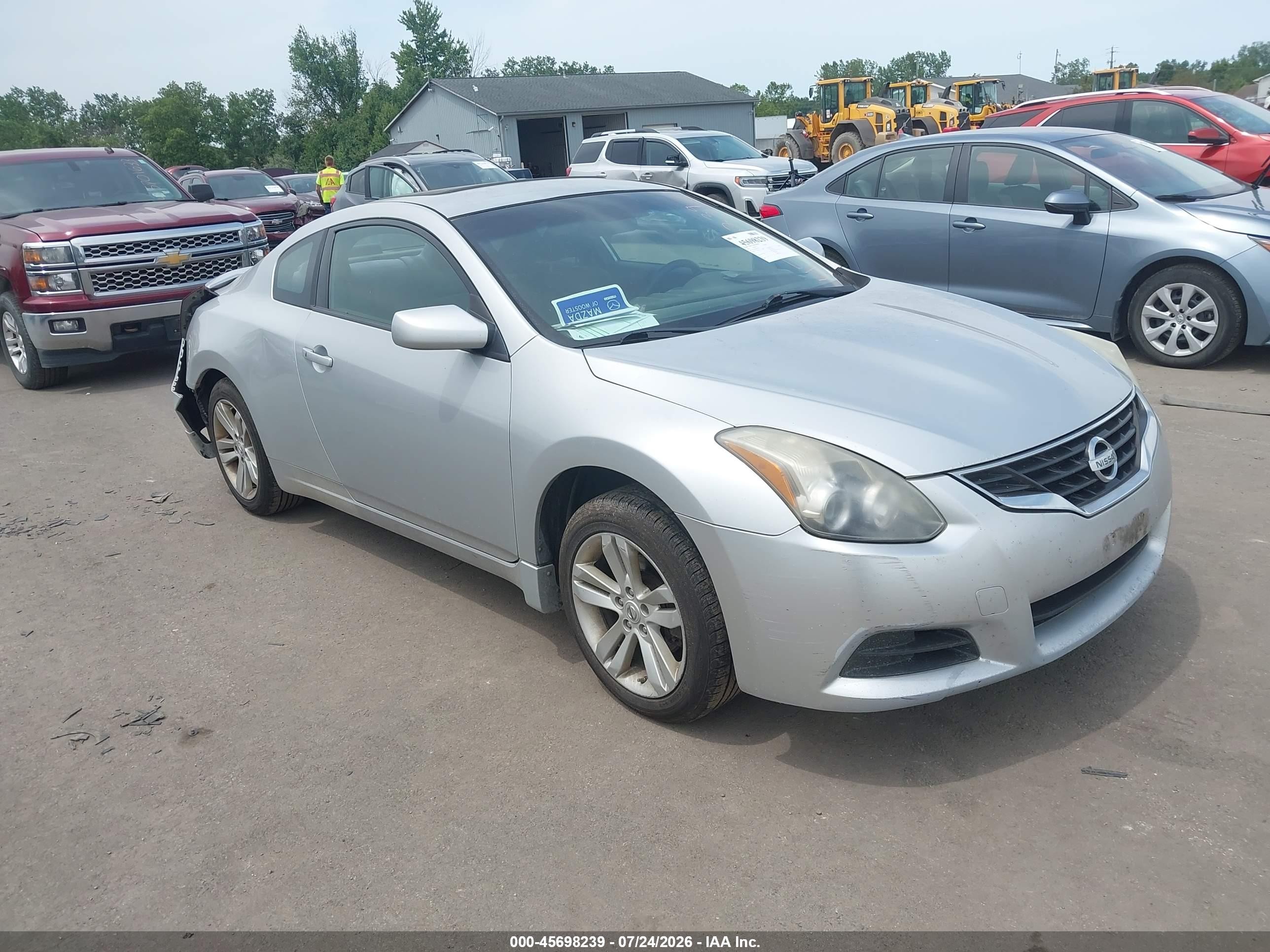 2010 Nissan Altima 2.5 S Серебряный vin: 1N4AL2EP9AC147372
