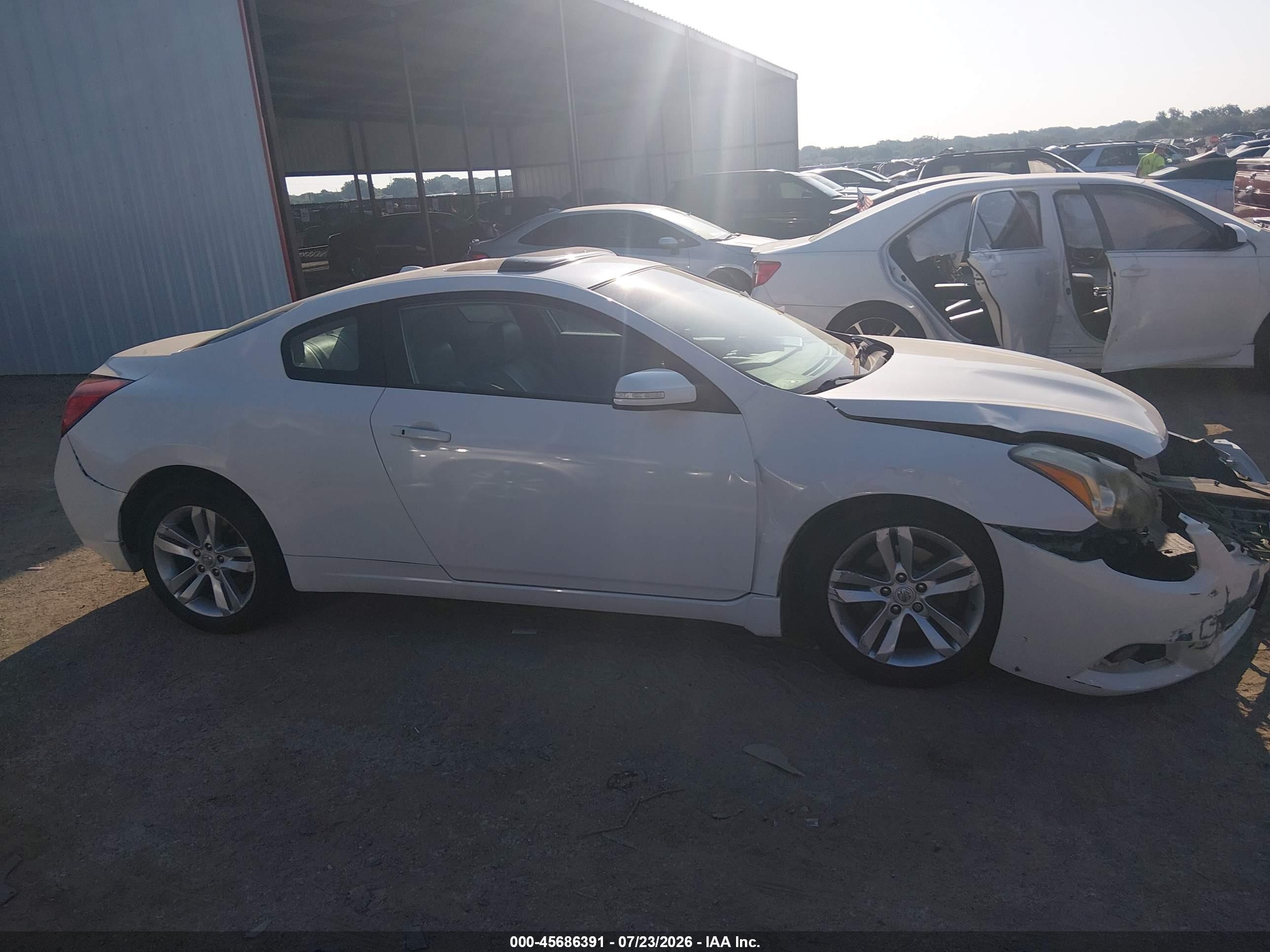 2010 Nissan Altima 2.5 S Белый vin: 1N4AL2EP9AC164558