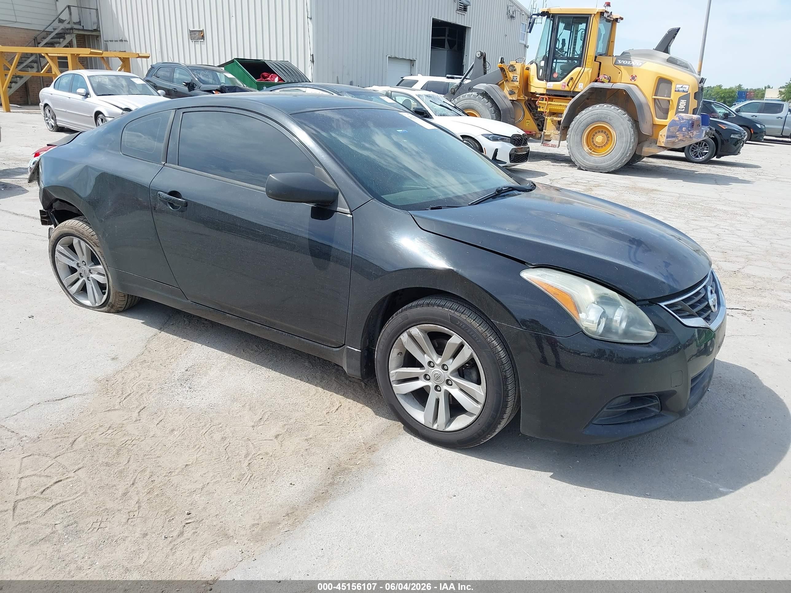 2011 Nissan Altima 2.5 S Black vin: 1N4AL2EP9BC166036