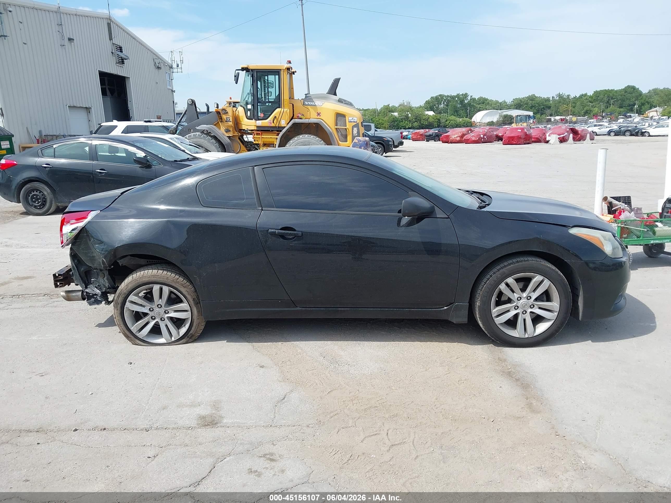 2011 Nissan Altima 2.5 S Black vin: 1N4AL2EP9BC166036