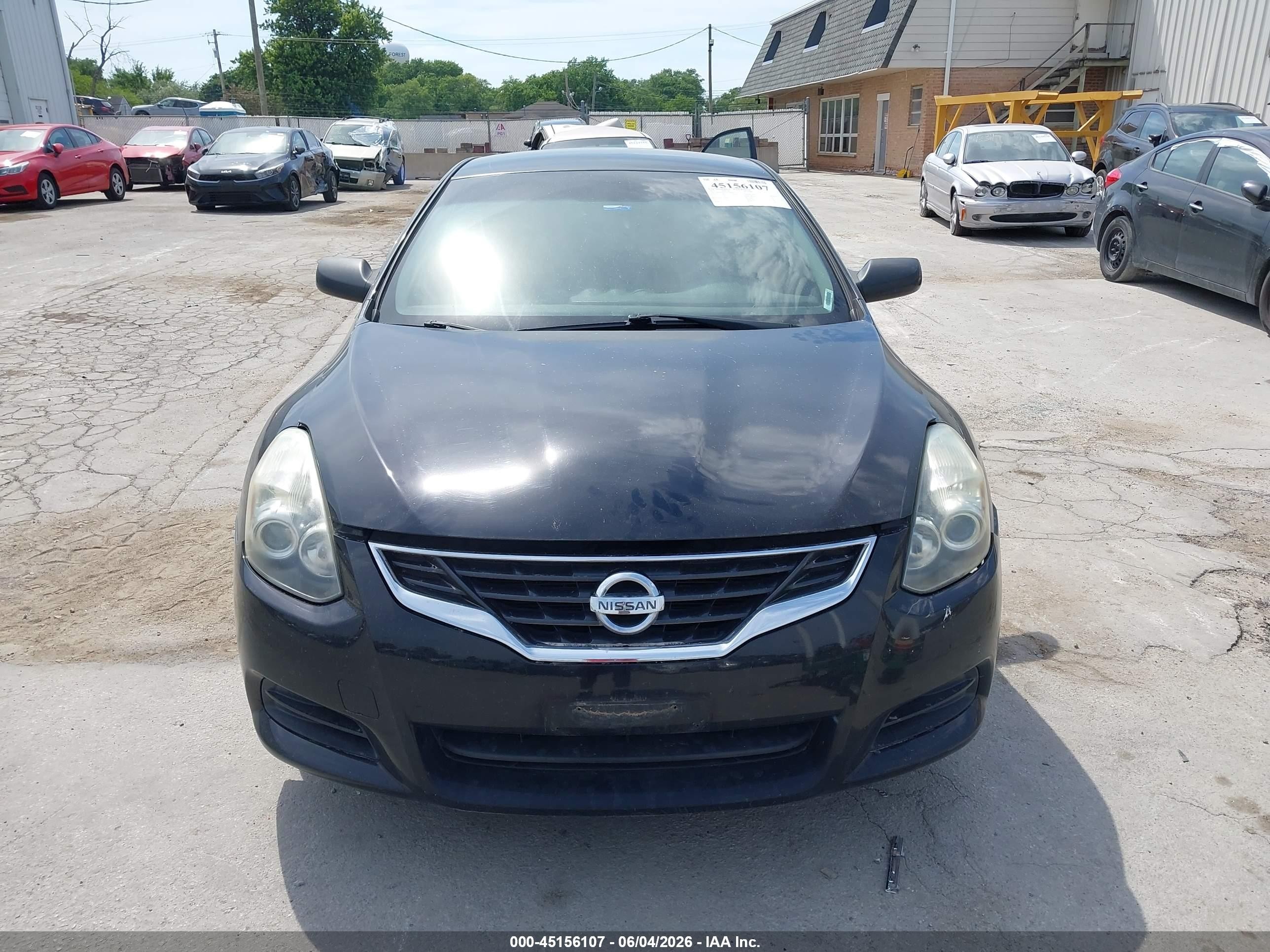 2011 Nissan Altima 2.5 S Black vin: 1N4AL2EP9BC166036