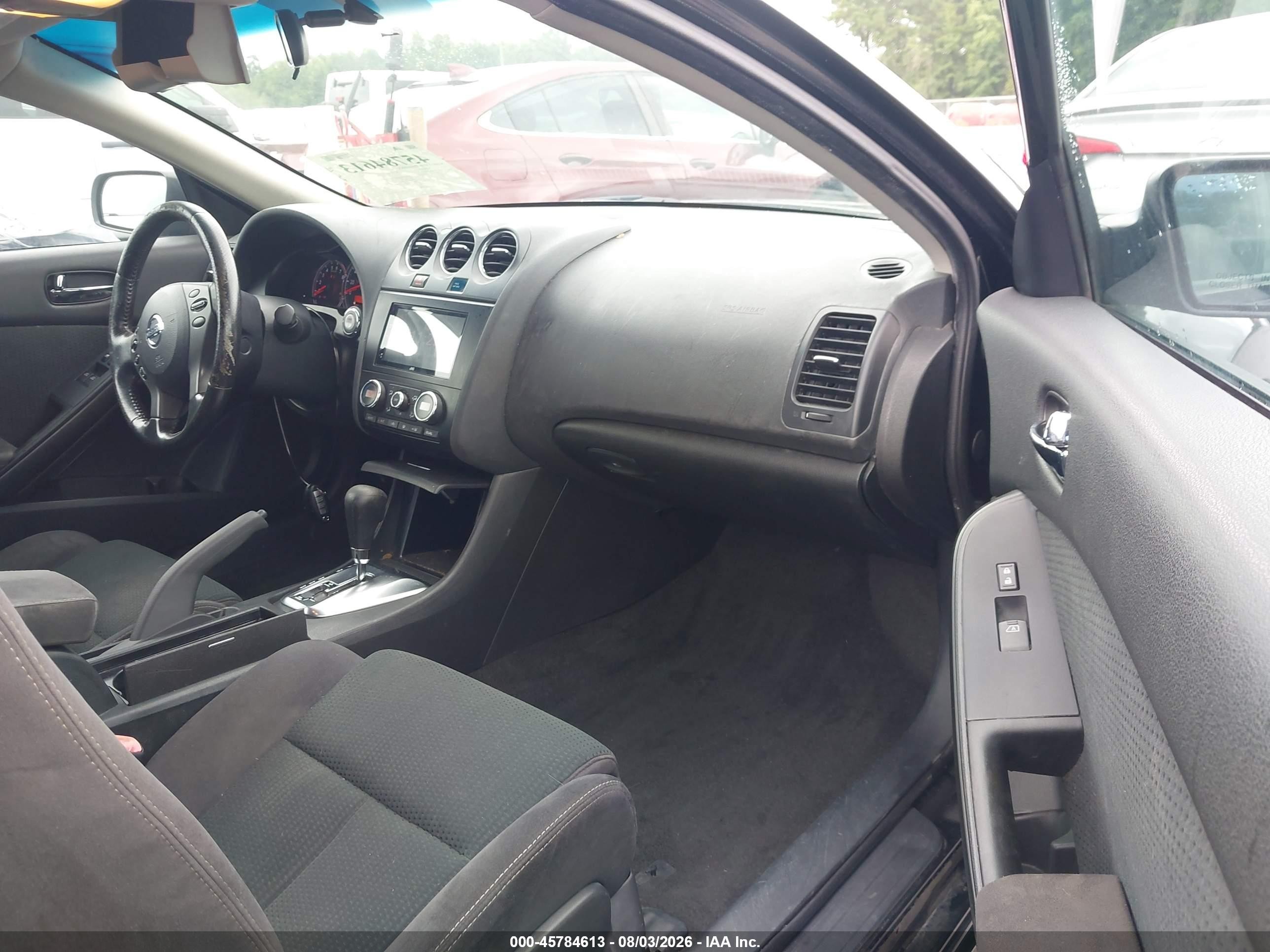 2011 Nissan Altima 2.5 S Black vin: 1N4AL2EP9BC169874
