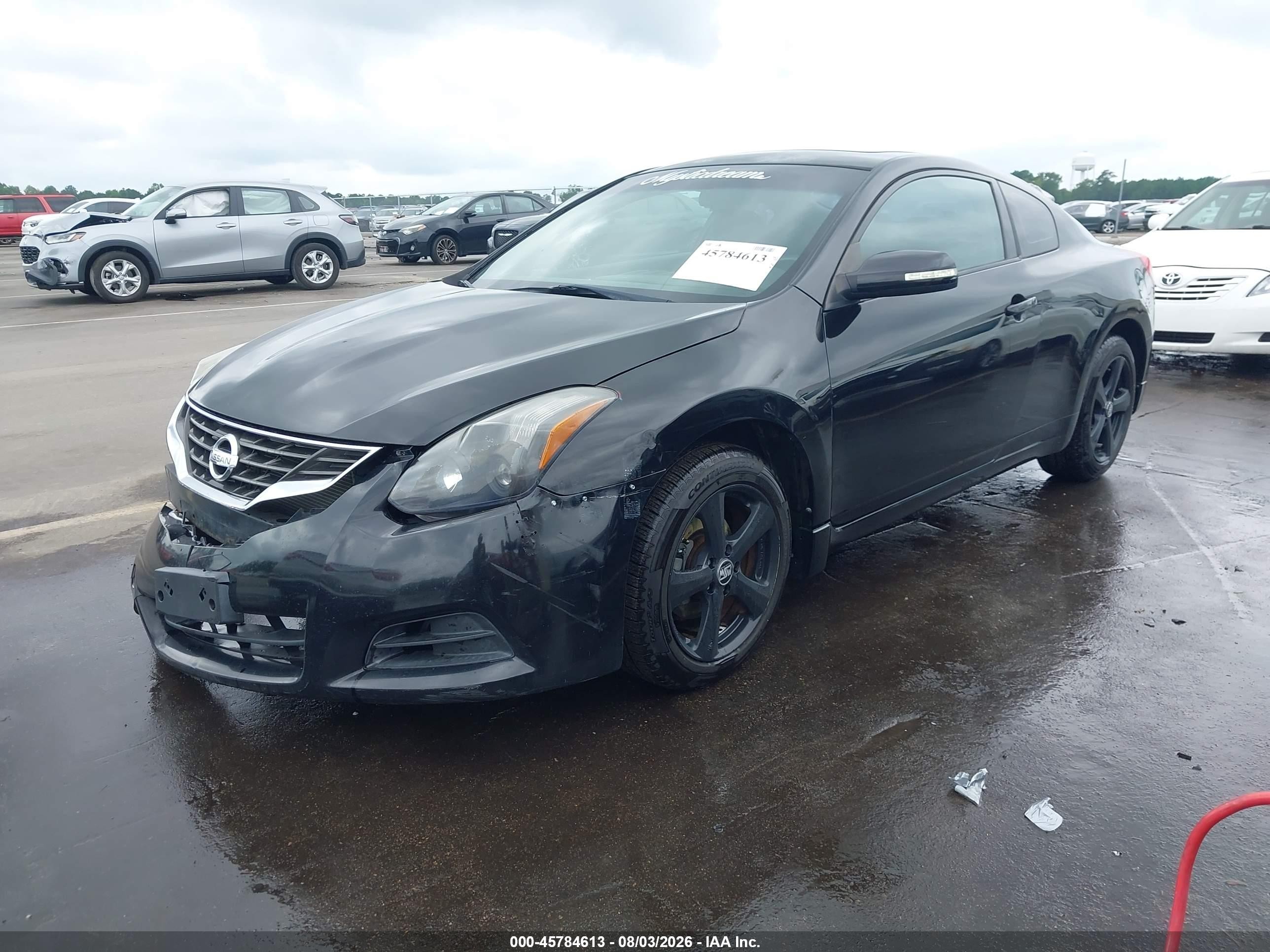 2011 Nissan Altima 2.5 S Black vin: 1N4AL2EP9BC169874