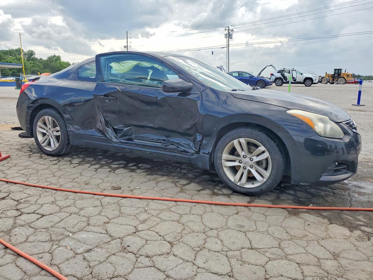 2012 Nissan Altima S Black vin: 1N4AL2EP9CC109725