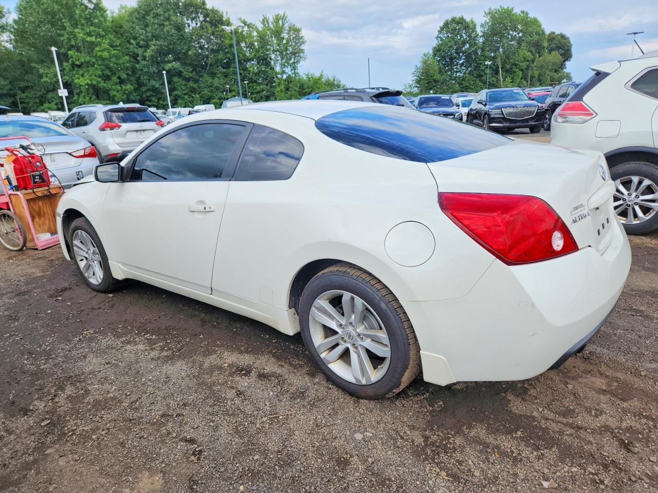 2012 Nissan Altima 2.5 S White vin: 1N4AL2EP9CC120305