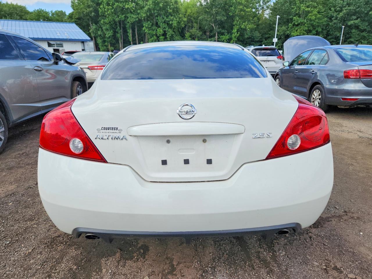 2012 Nissan Altima 2.5 S White vin: 1N4AL2EP9CC120305