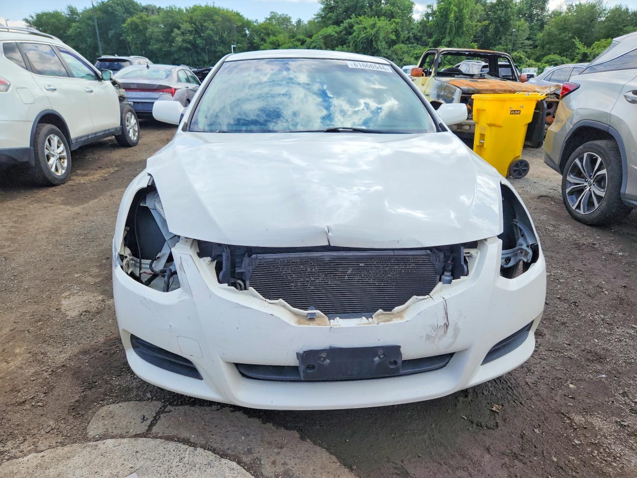 2012 Nissan Altima 2.5 S White vin: 1N4AL2EP9CC120305