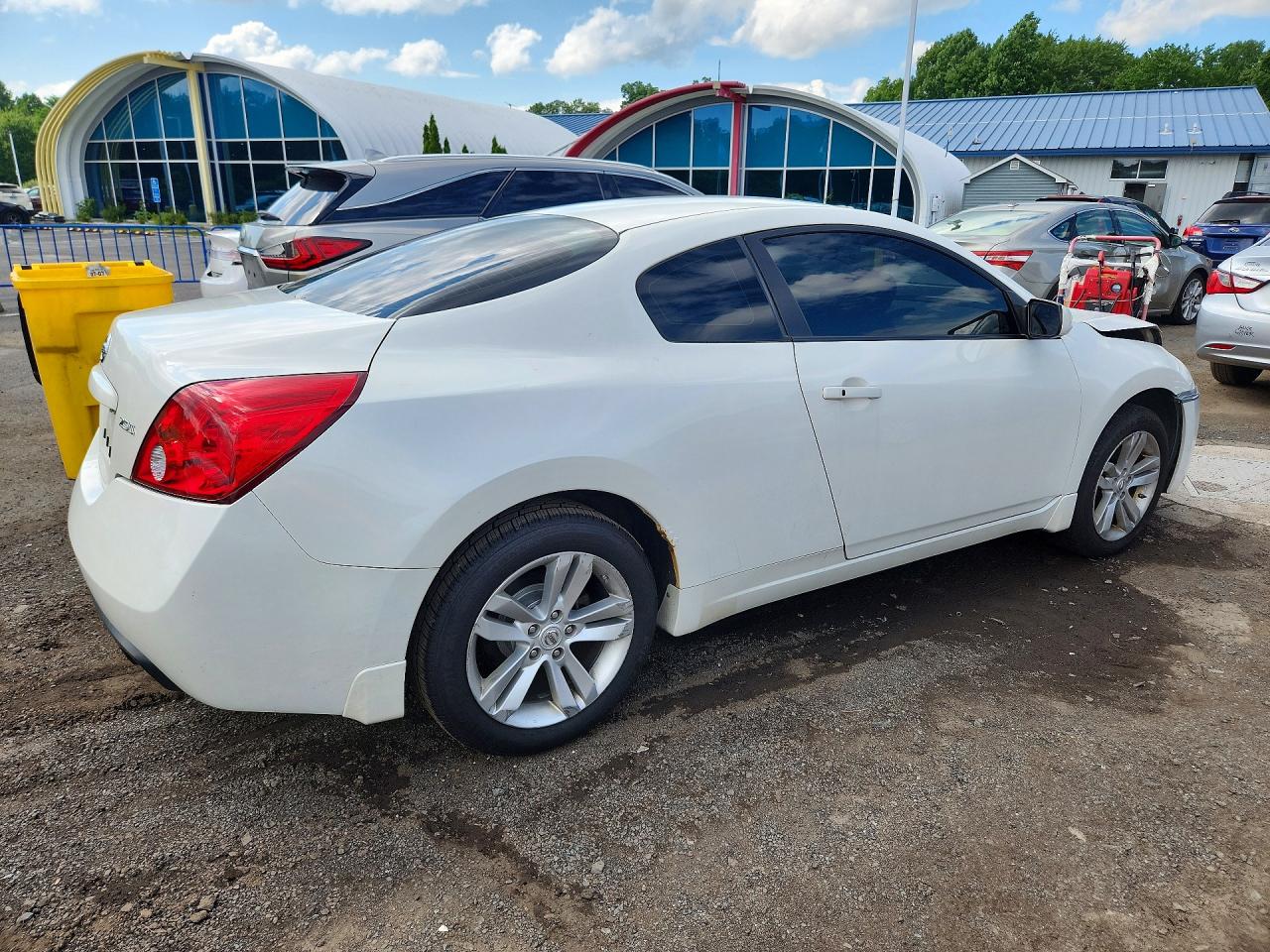 2012 Nissan Altima 2.5 S White vin: 1N4AL2EP9CC120305