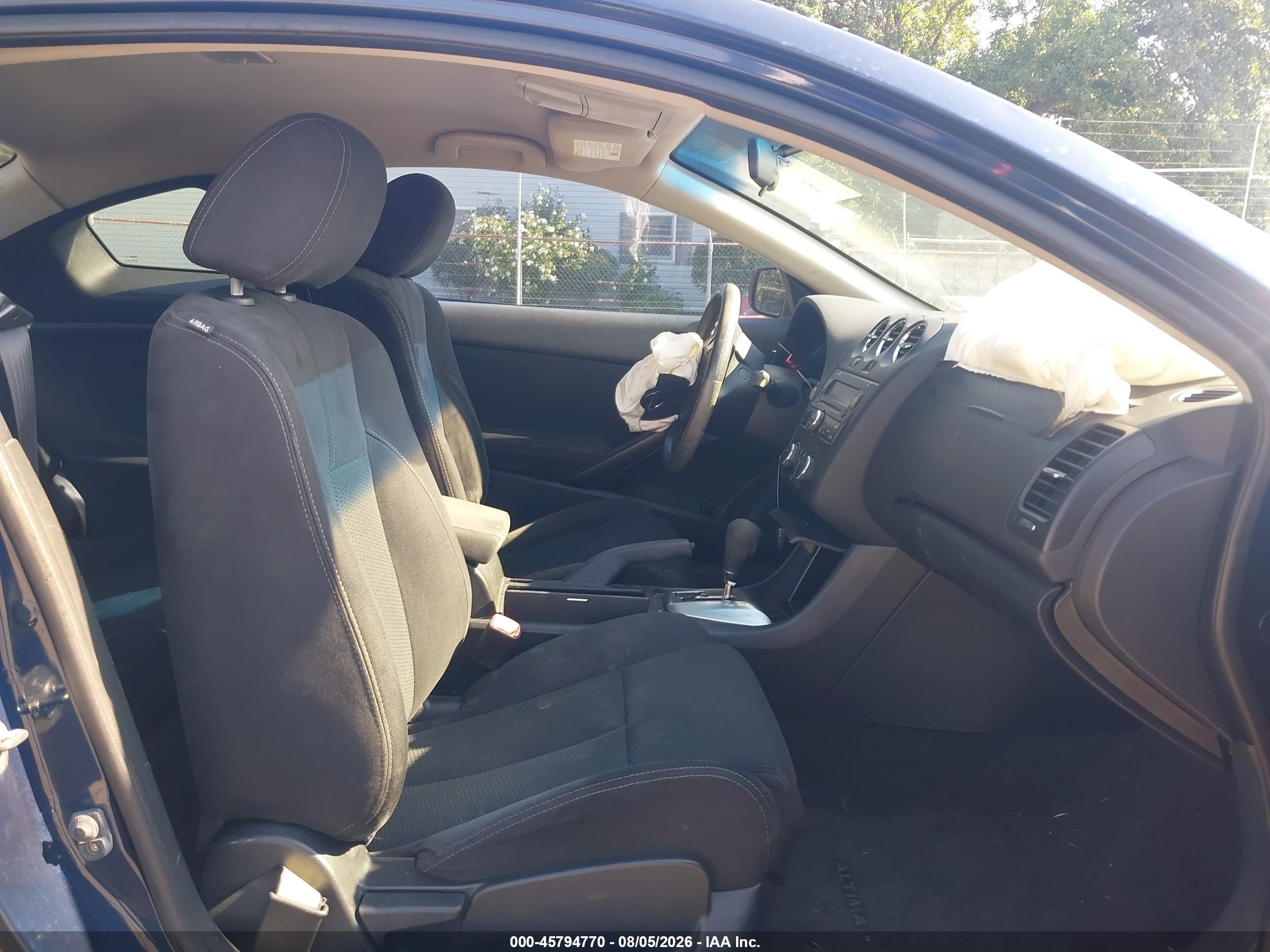 2012 Nissan Altima 2.5 S Blue vin: 1N4AL2EP9CC220548