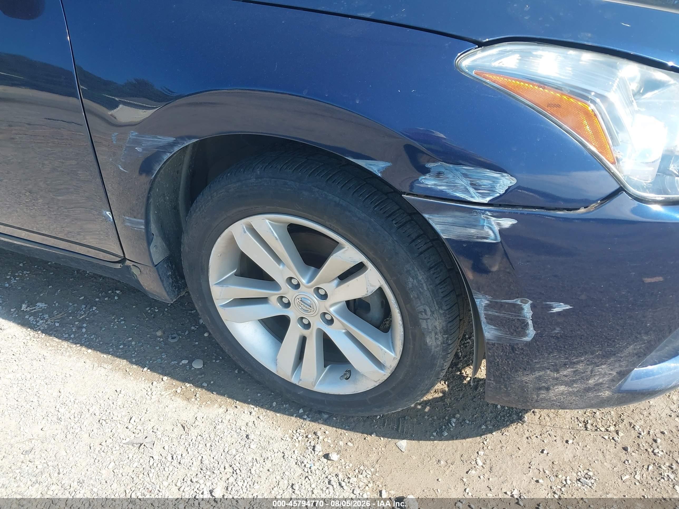2012 Nissan Altima 2.5 S Blue vin: 1N4AL2EP9CC220548
