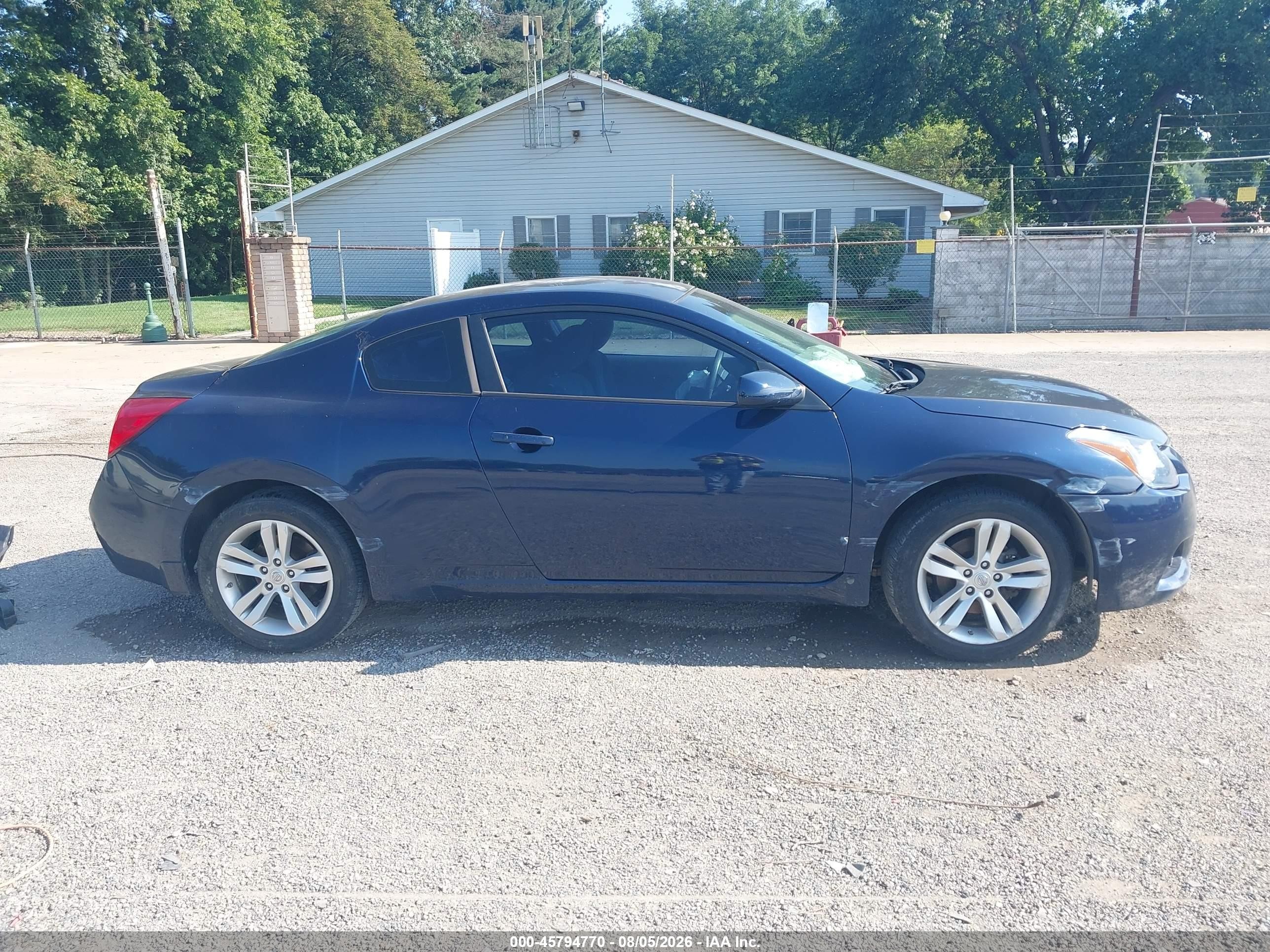 2012 Nissan Altima 2.5 S Blue vin: 1N4AL2EP9CC220548