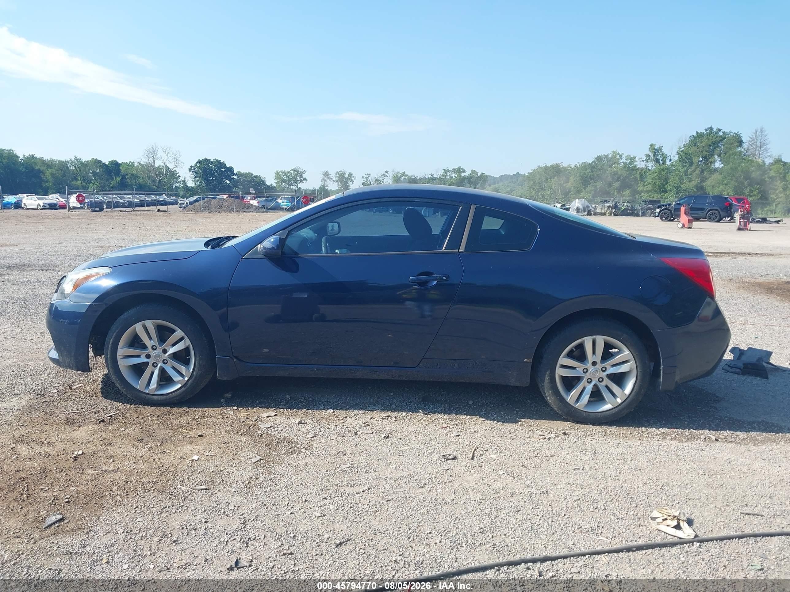 2012 Nissan Altima 2.5 S Blue vin: 1N4AL2EP9CC220548