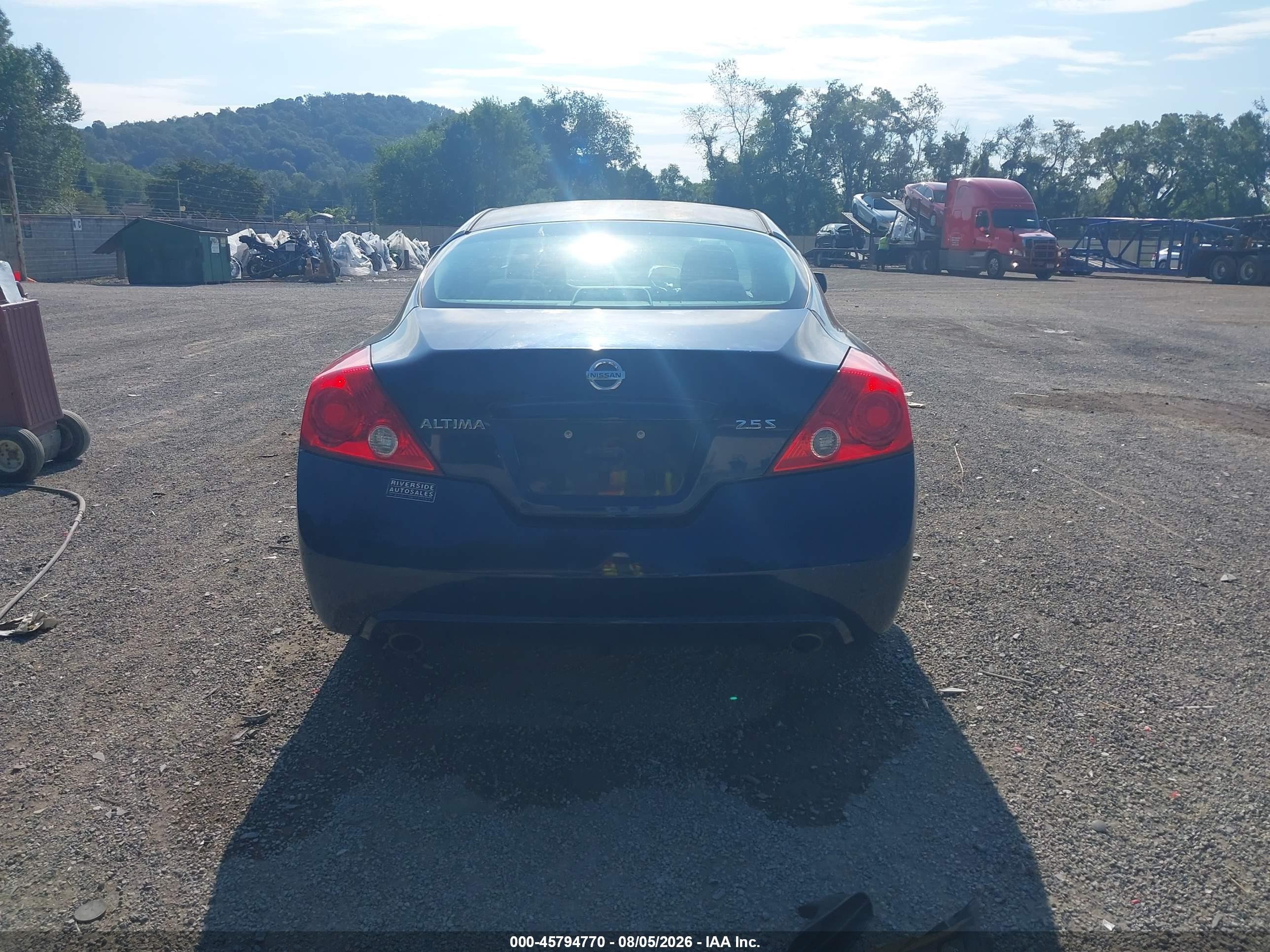 2012 Nissan Altima 2.5 S Blue vin: 1N4AL2EP9CC220548
