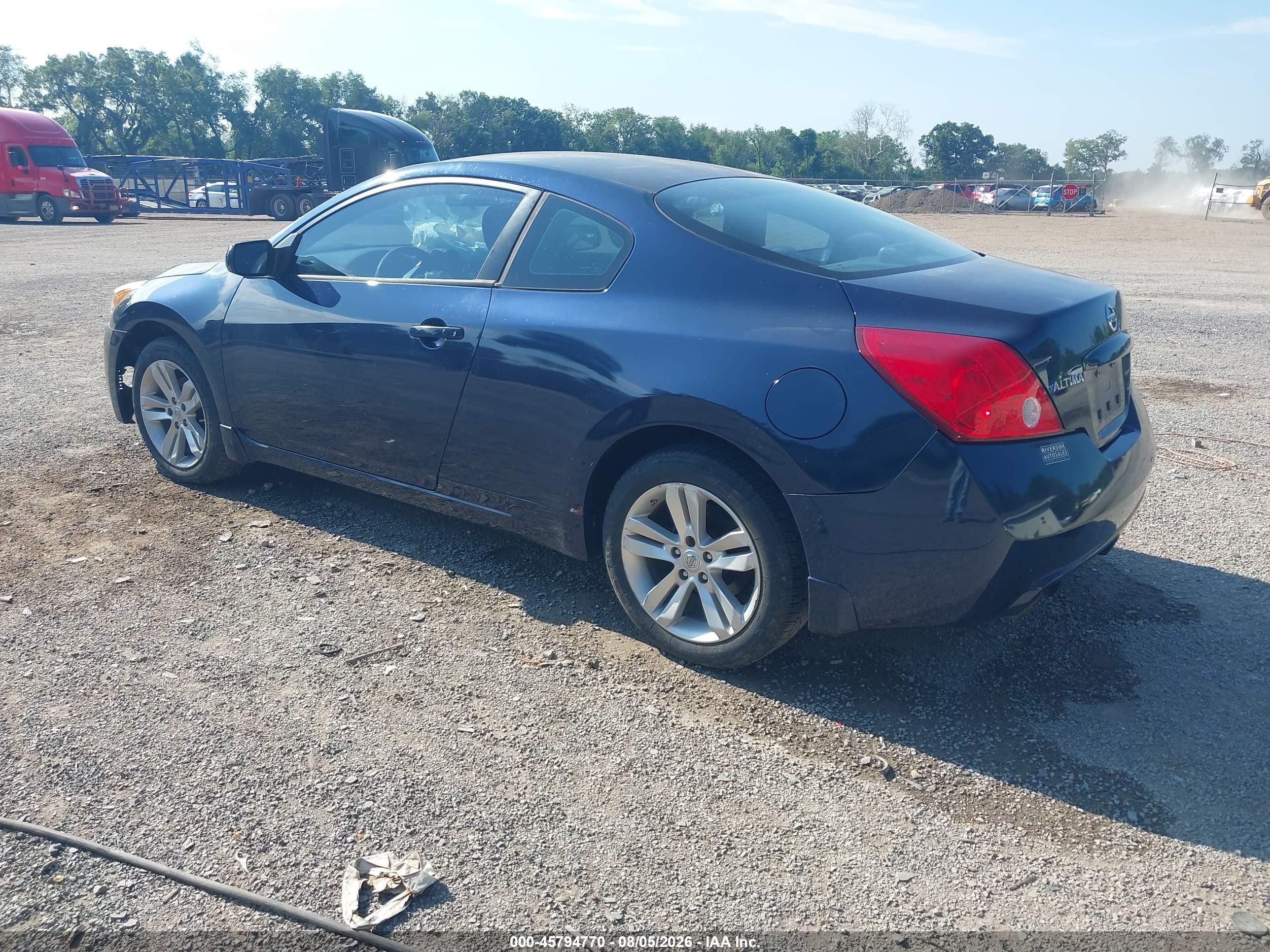 2012 Nissan Altima 2.5 S Blue vin: 1N4AL2EP9CC220548