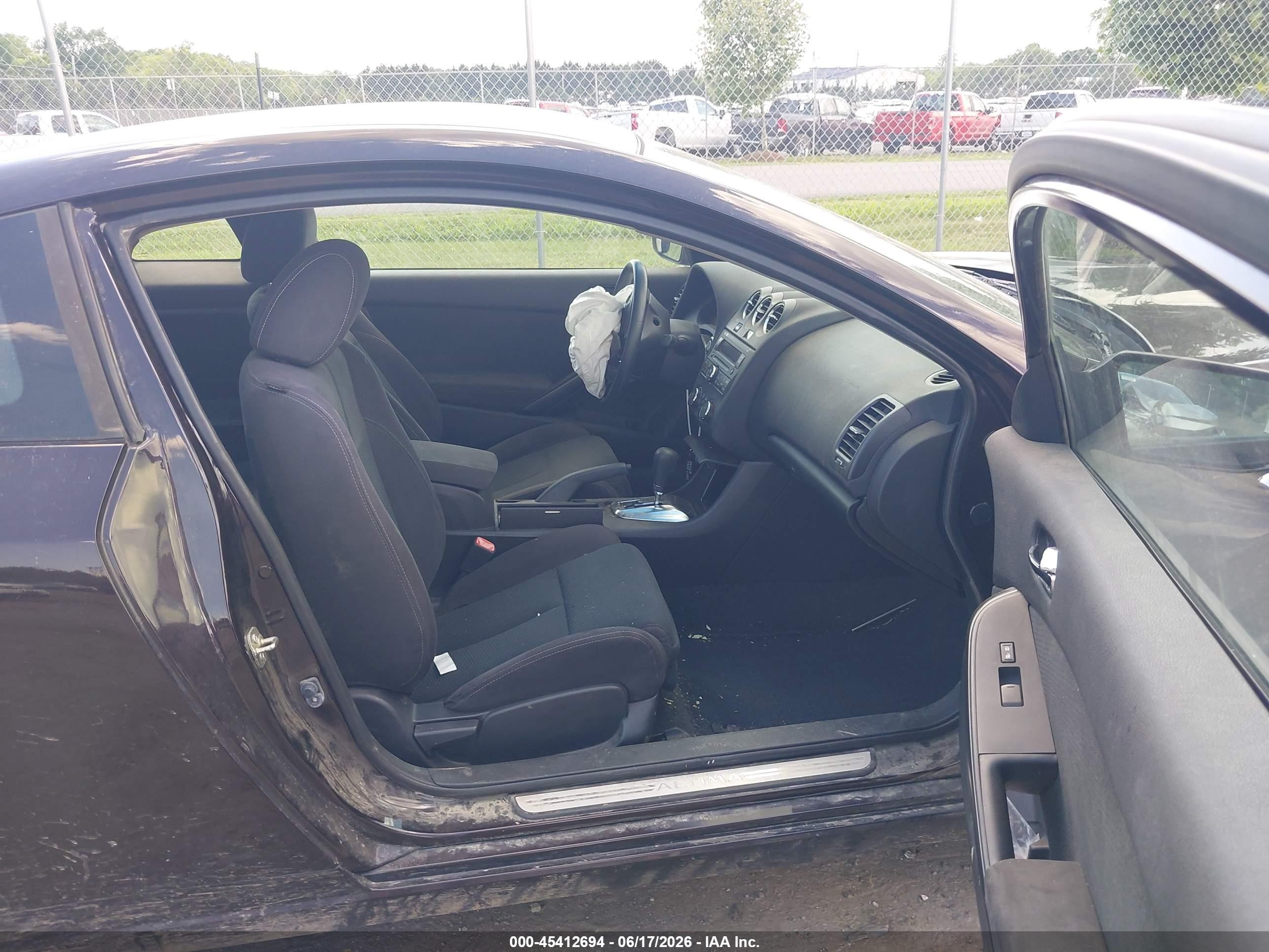 2012 Nissan Altima 2.5 S Burgundy vin: 1N4AL2EP9CC264369