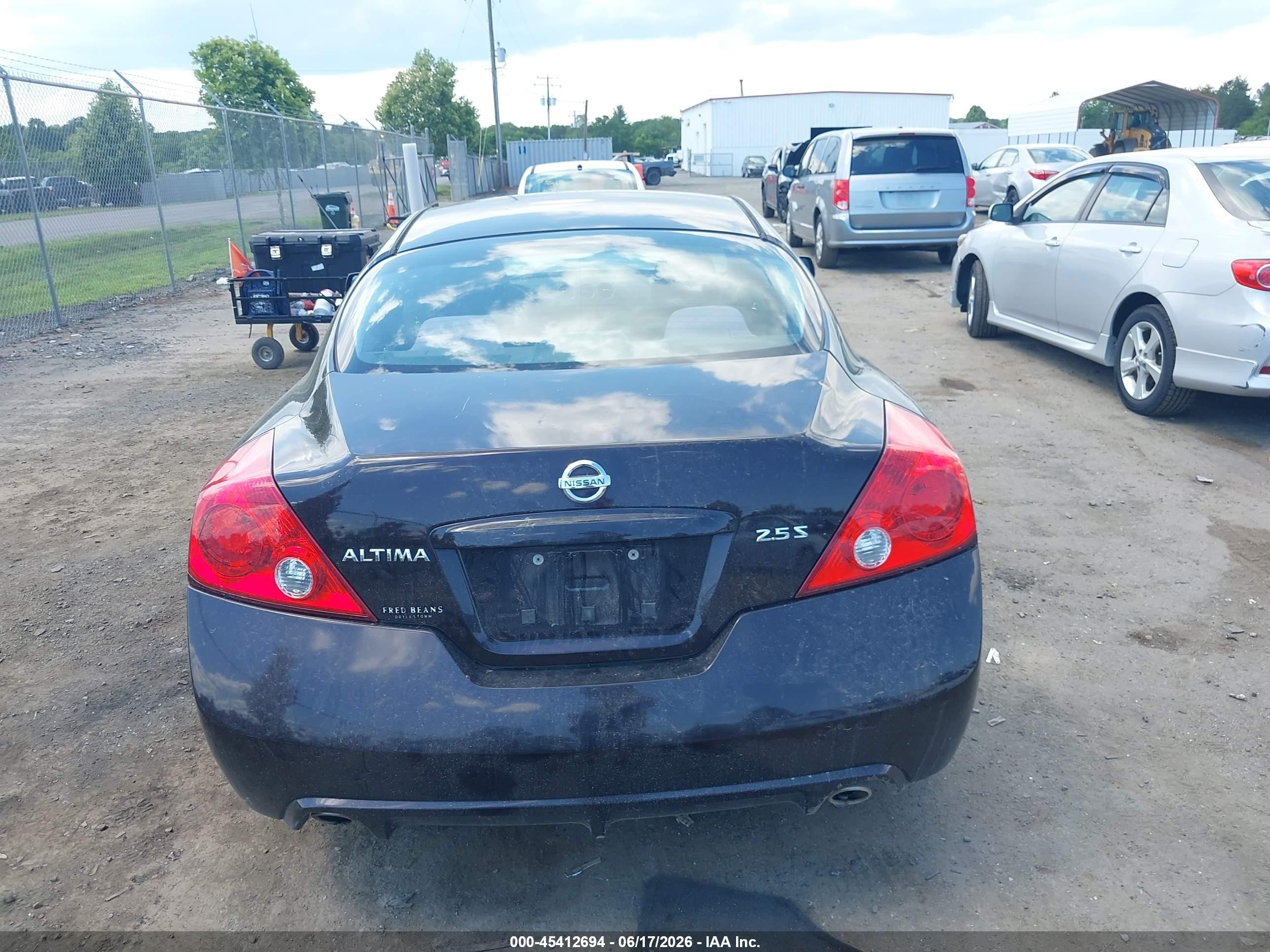 2012 Nissan Altima 2.5 S Burgundy vin: 1N4AL2EP9CC264369