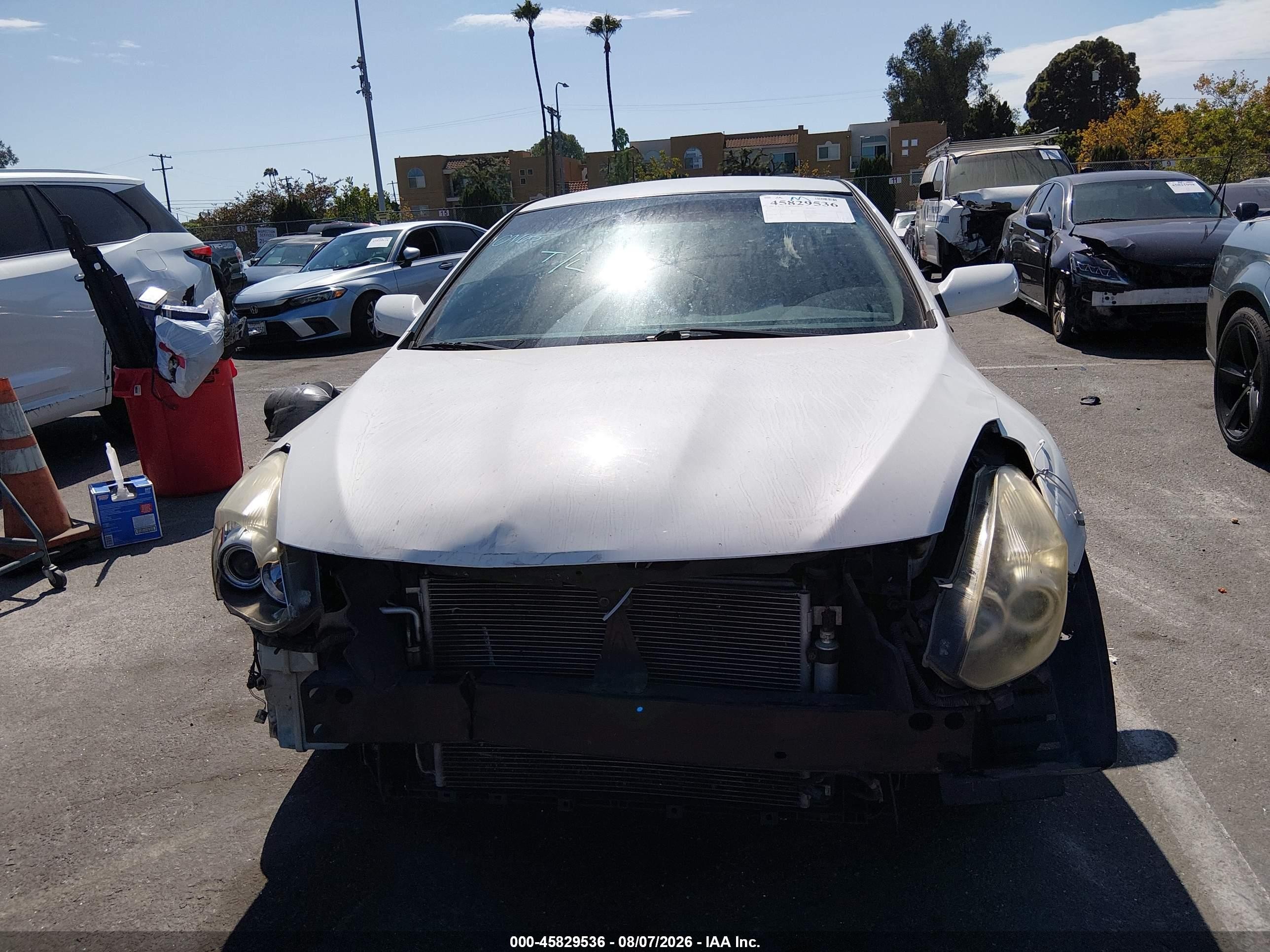 2012 Nissan Altima 2.5 S White vin: 1N4AL2EP9CC264727