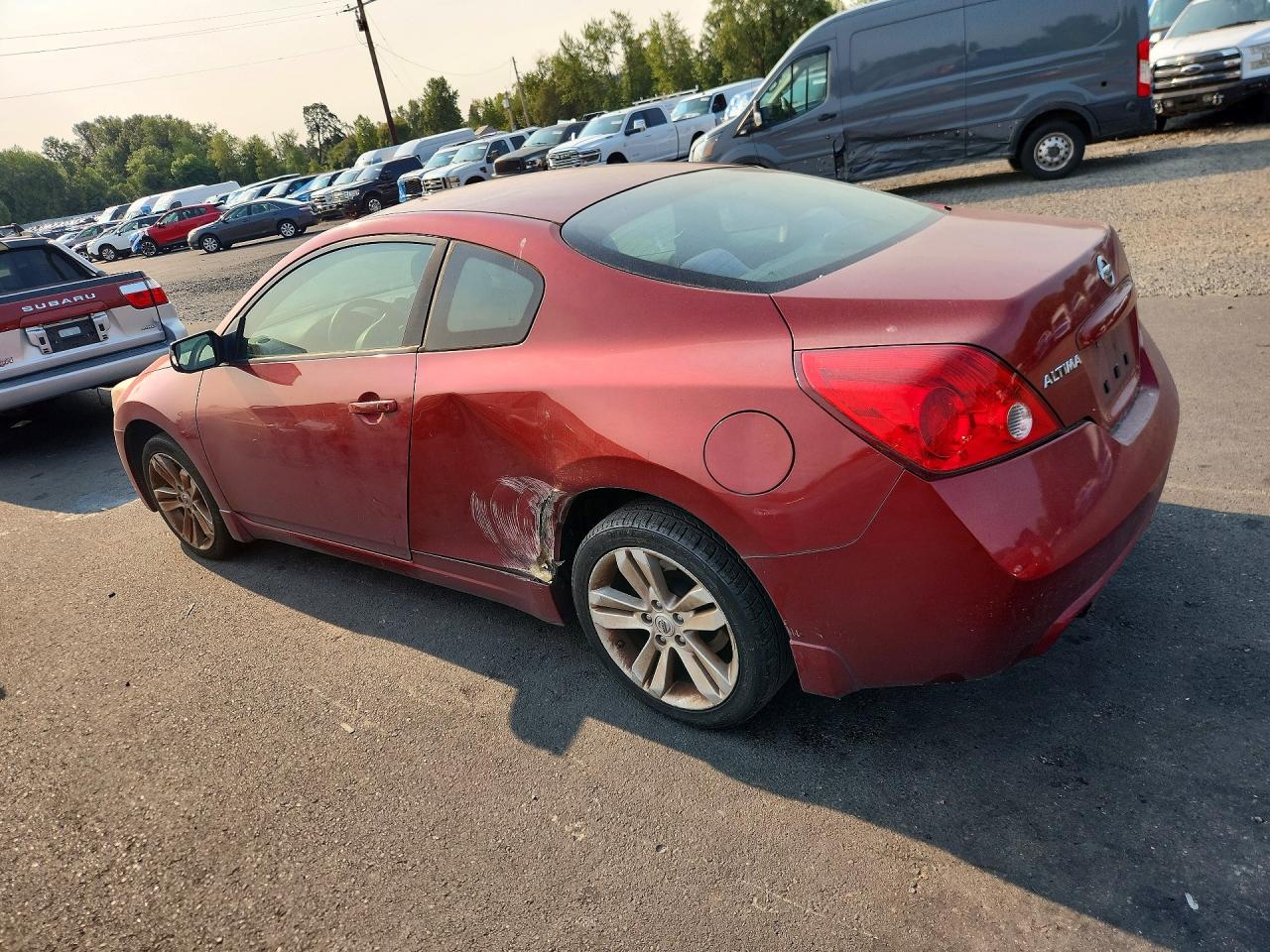 2013 Nissan Altima S Red vin: 1N4AL2EP9DC242826