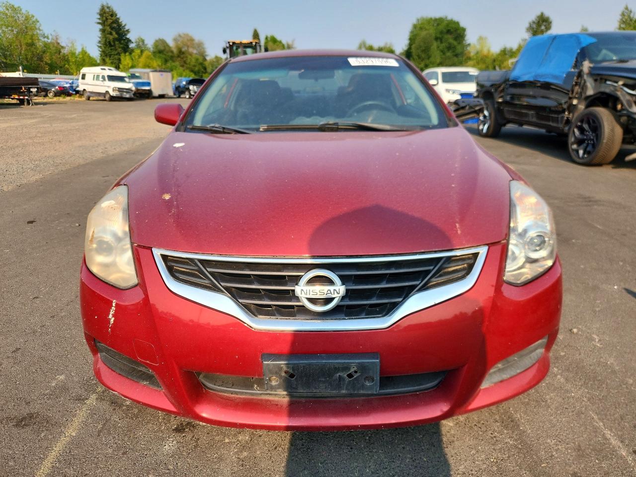 2013 Nissan Altima S Red vin: 1N4AL2EP9DC242826