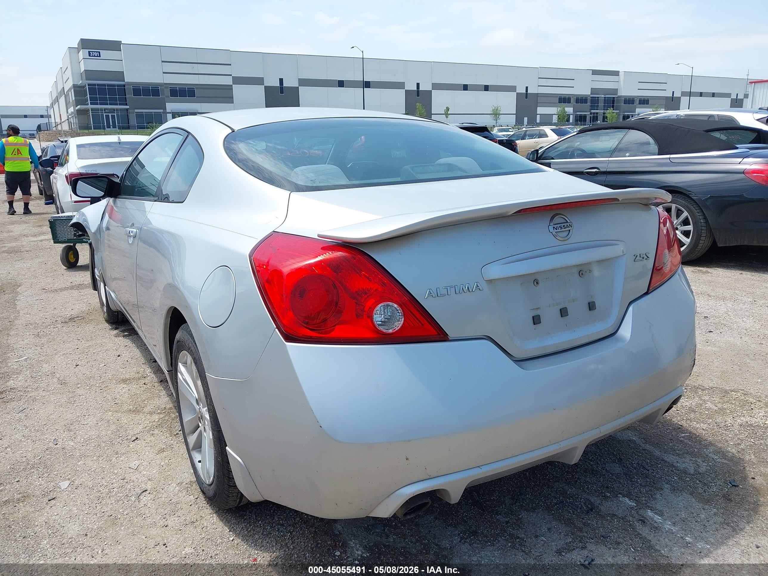 2013 Nissan Altima 2.5 S Silver vin: 1N4AL2EP9DC255284