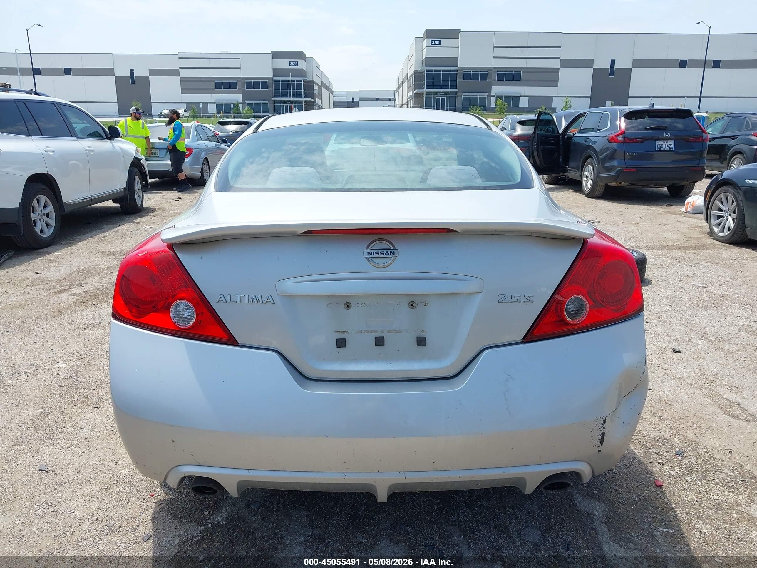 2013 Nissan Altima 2.5 S Silver vin: 1N4AL2EP9DC255284