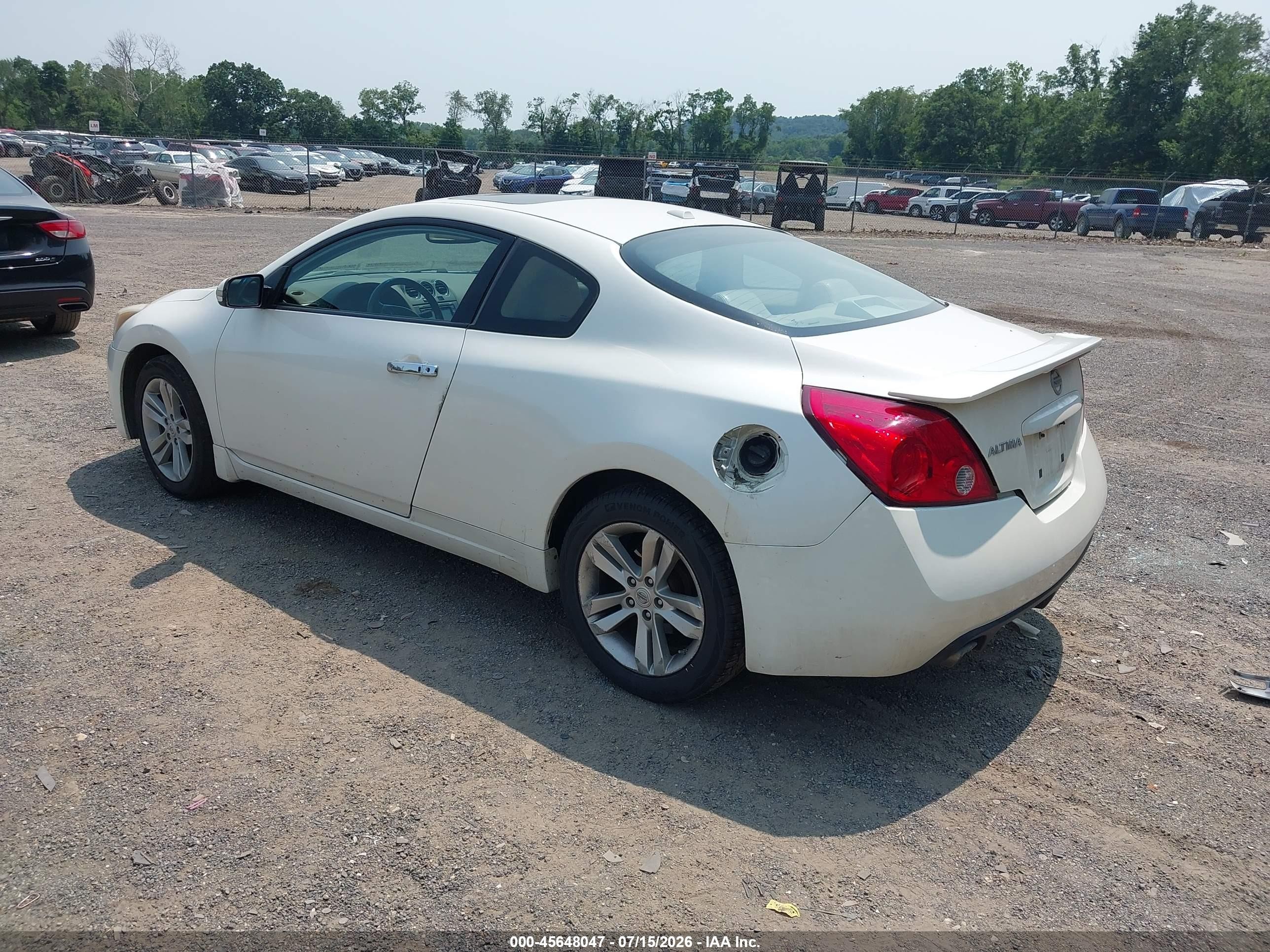 2013 Nissan Altima 2.5 S White vin: 1N4AL2EP9DC271873