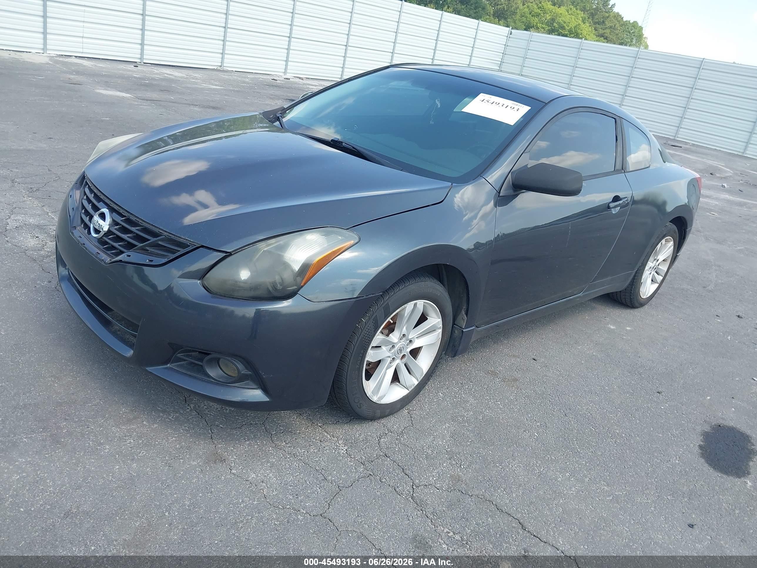 2013 Nissan Altima 2.5 S Gray vin: 1N4AL2EP9DC903660