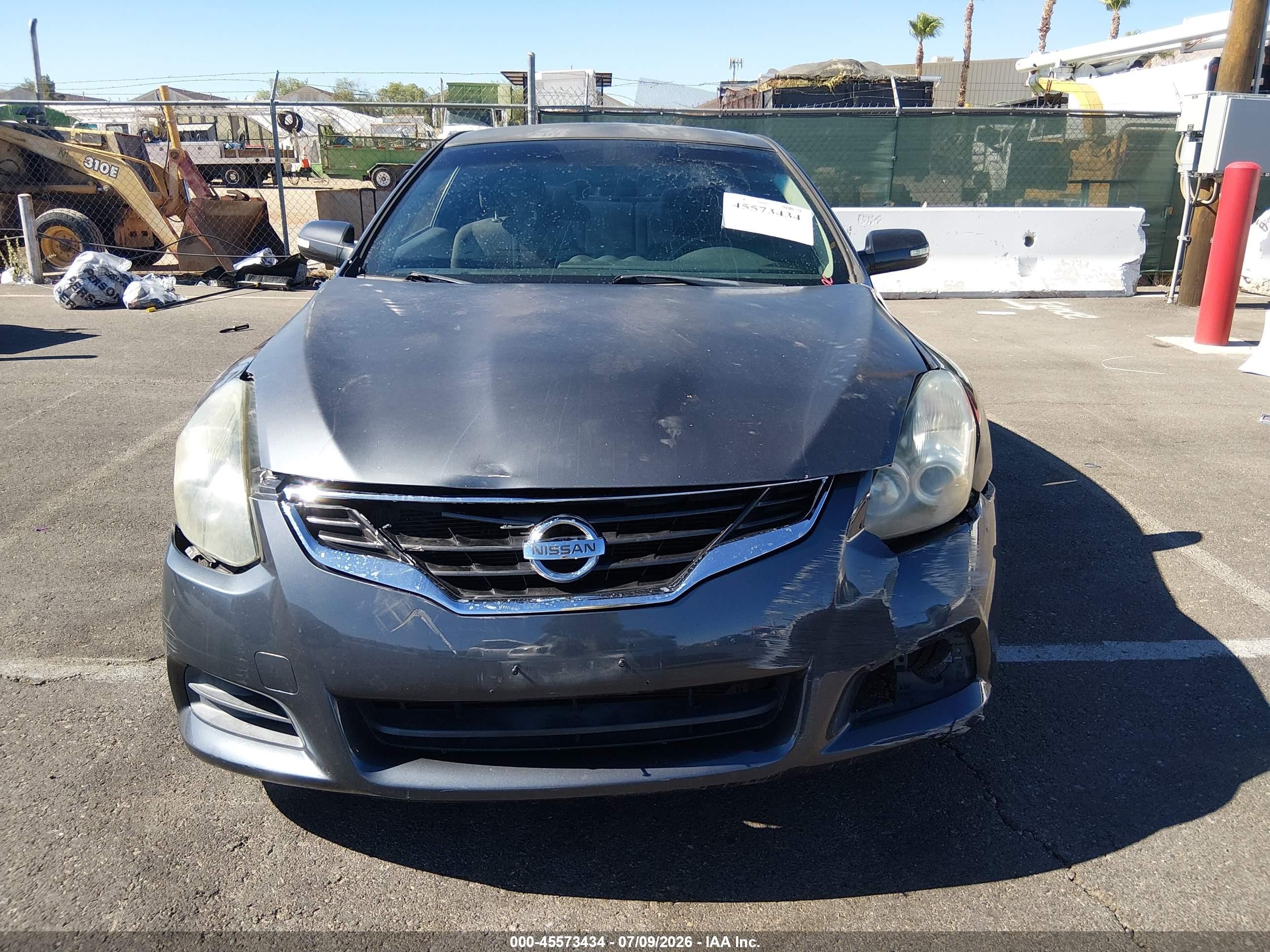 2010 Nissan Altima 2.5 S Gray vin: 1N4AL2EPXAC154671