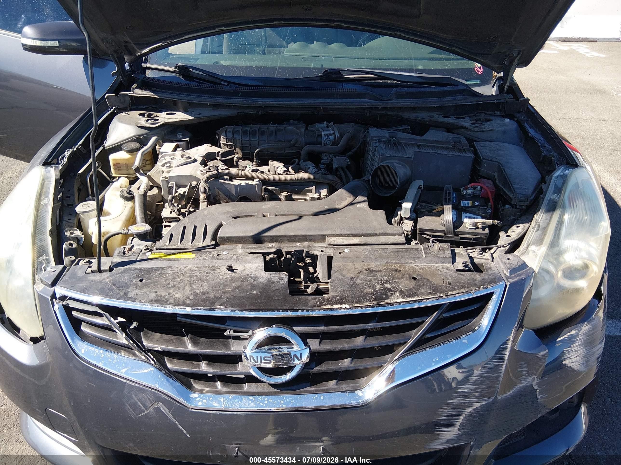 2010 Nissan Altima 2.5 S Gray vin: 1N4AL2EPXAC154671